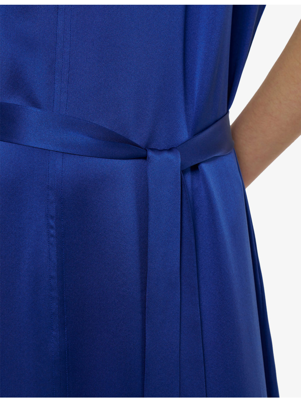 Daviel Relaxed-Fit Silk-Satin Maxi Dress - 5