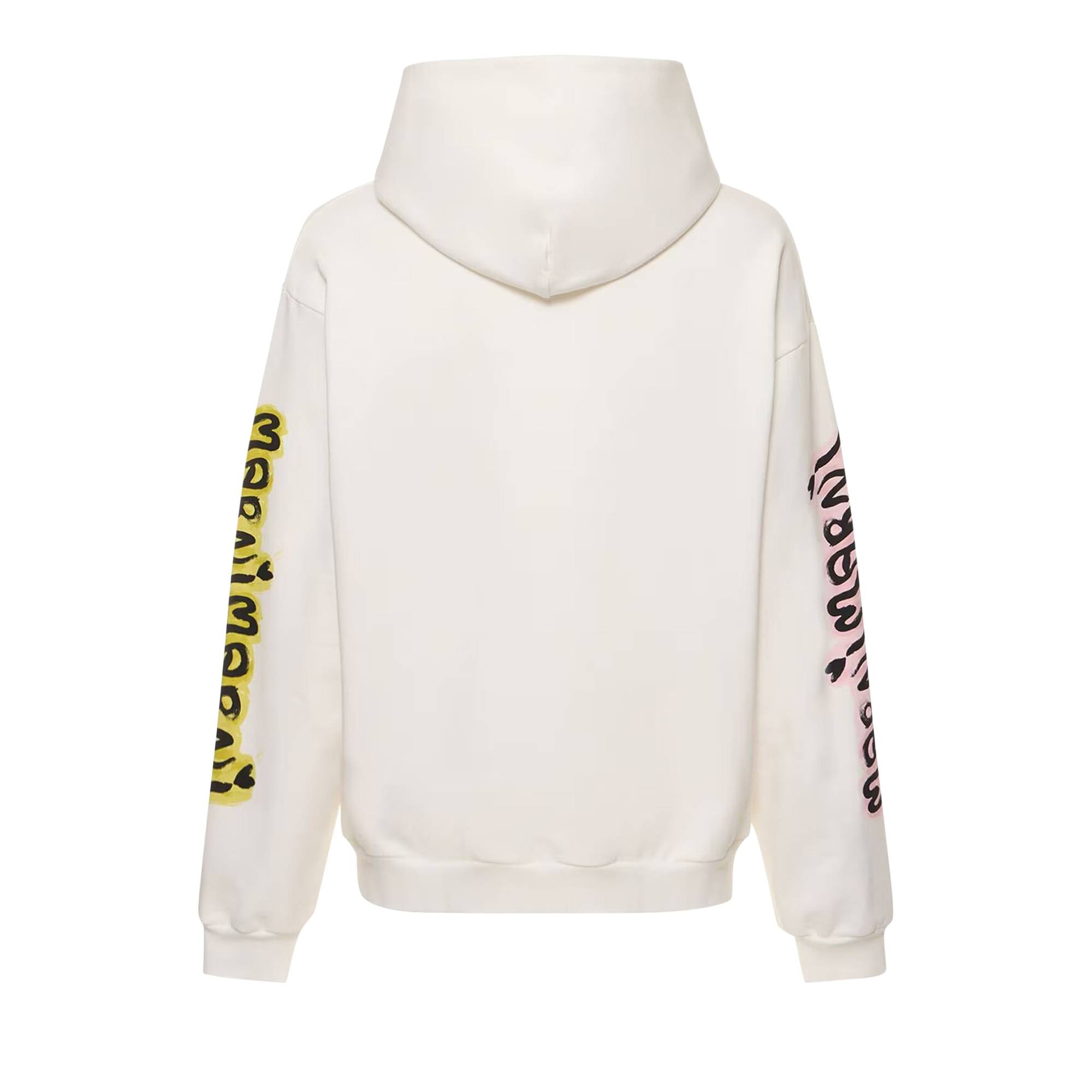 Marni Logo Hoodie 'Natural White' - 2
