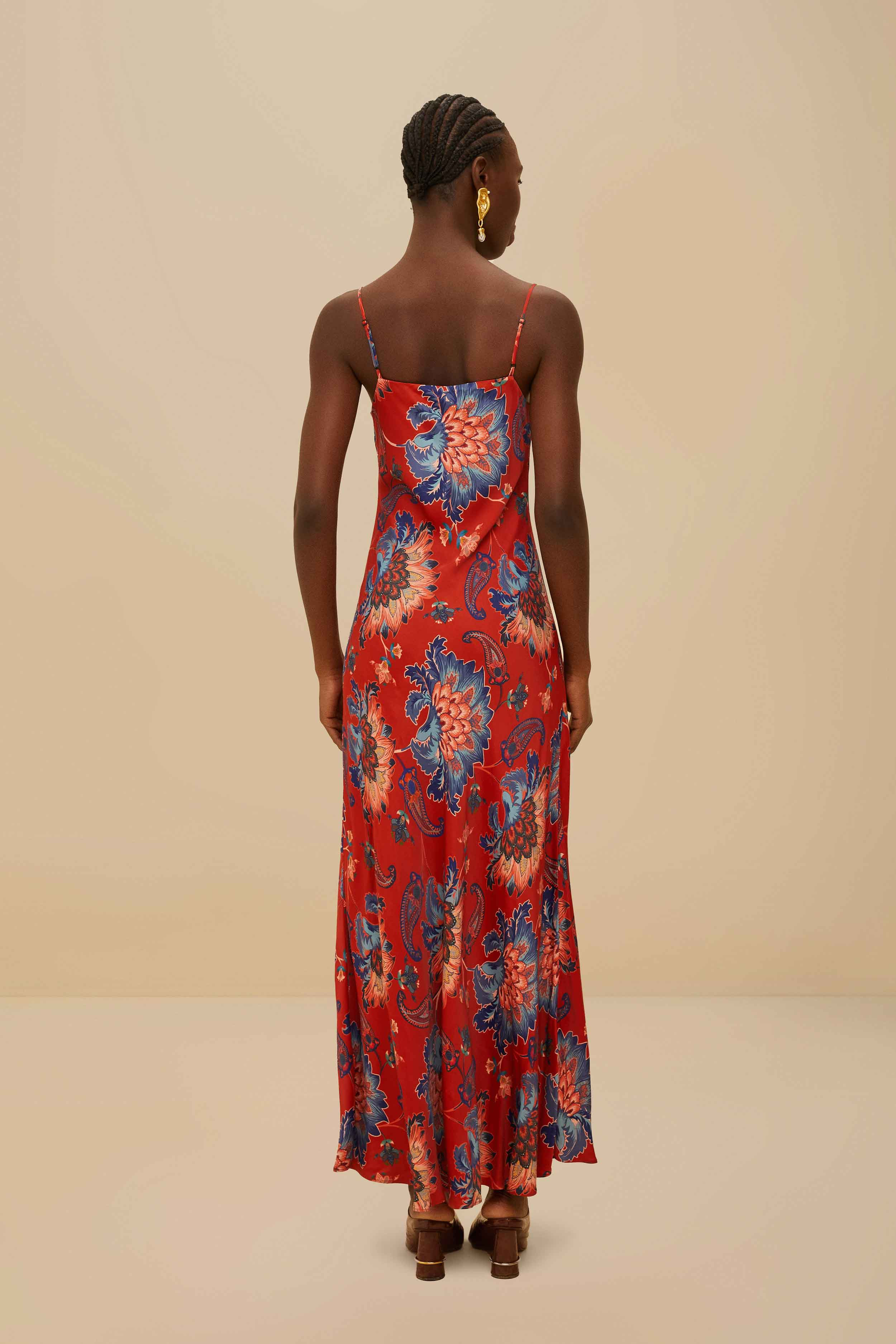 Red Luang Lenzing™ Maxi Dress - 4