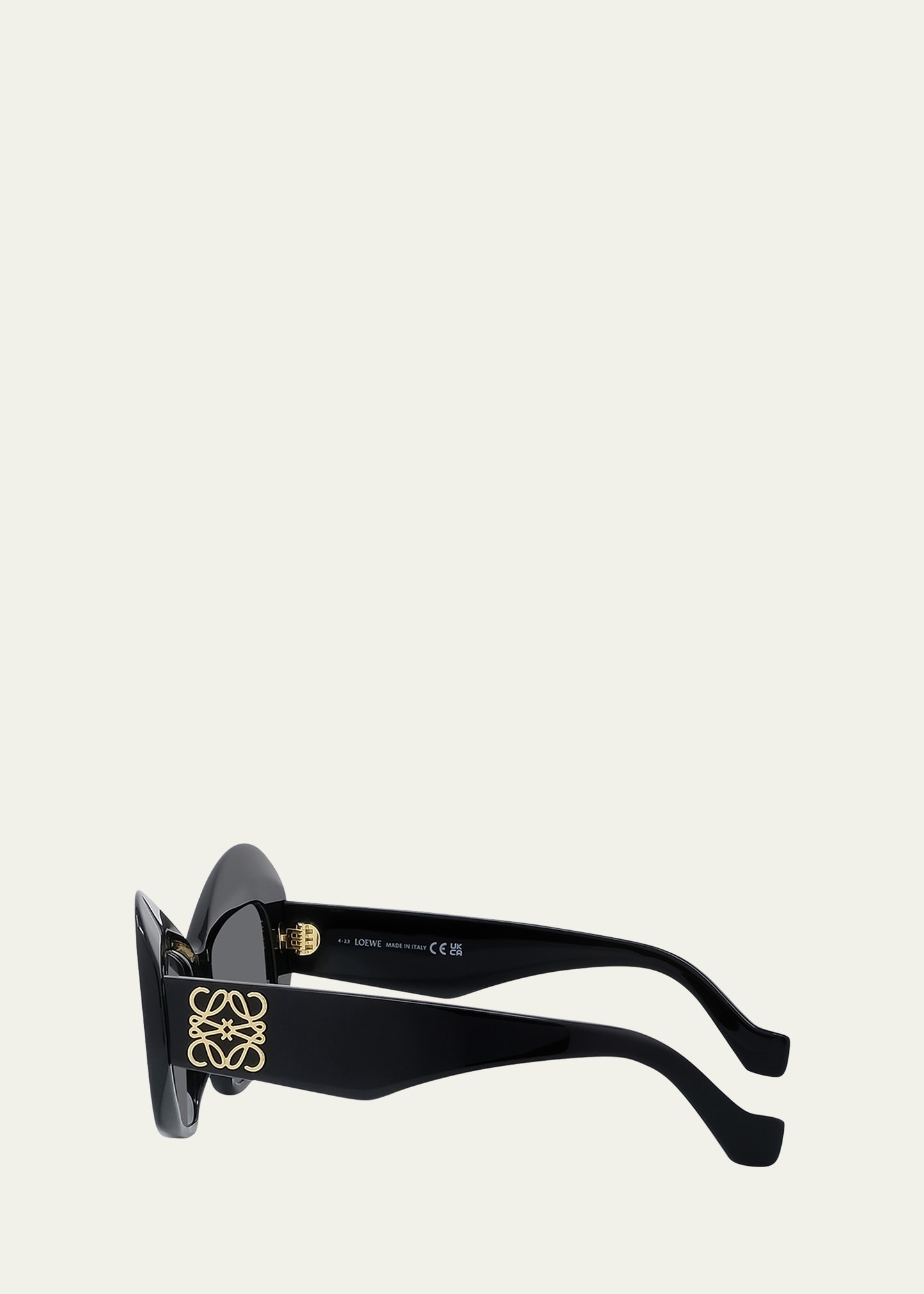 Anagram Acetate Butterfly Sunglasses - 3