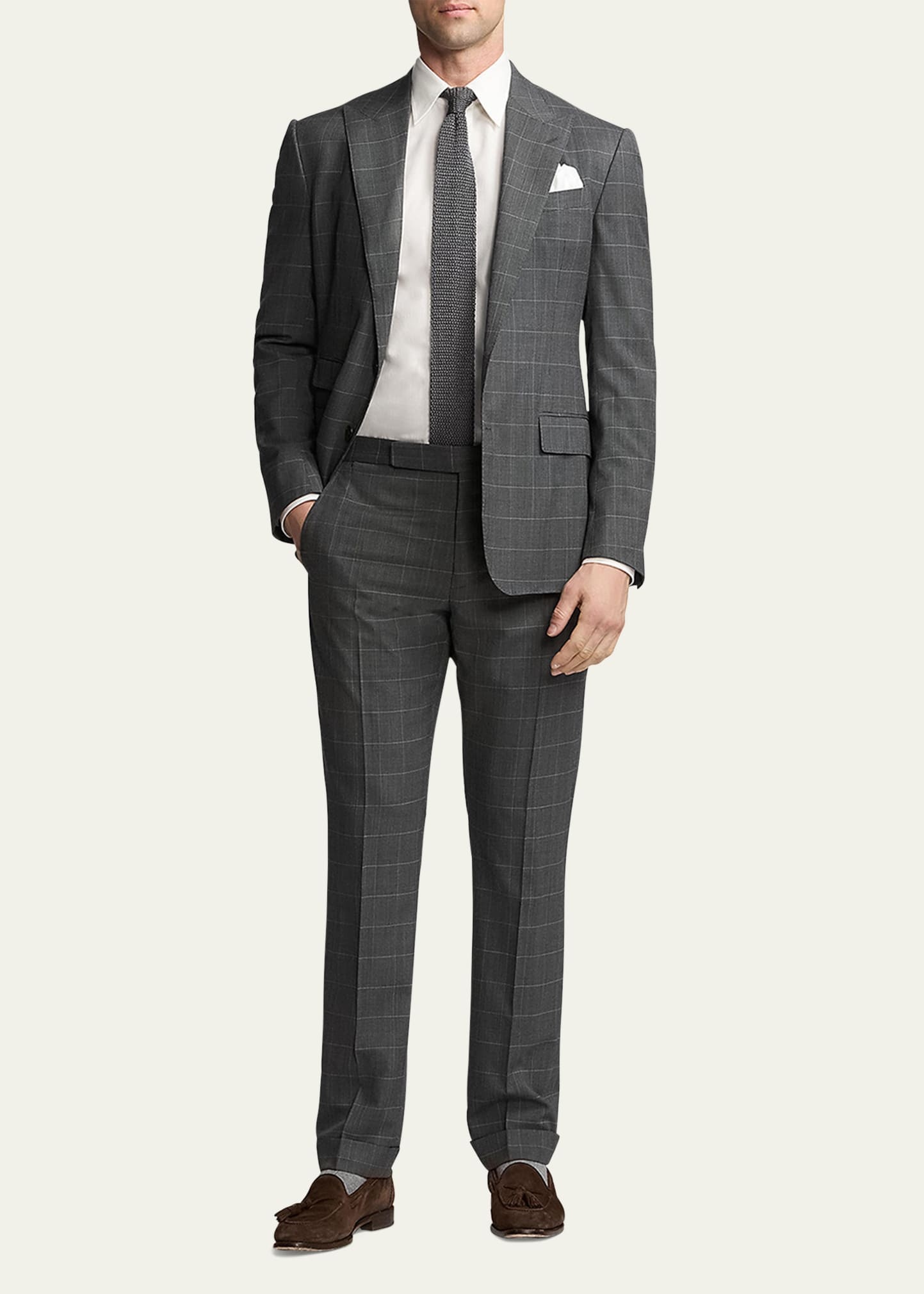 Men's Harrison Herringbone Sport Shirt - 2