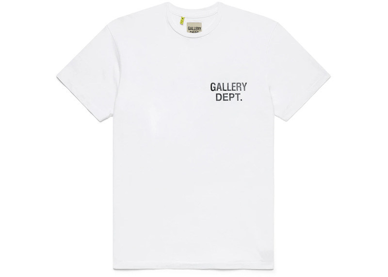 GALLERY DEPT. Gallery Dept. Souvenir T-Shirt White Black outlook