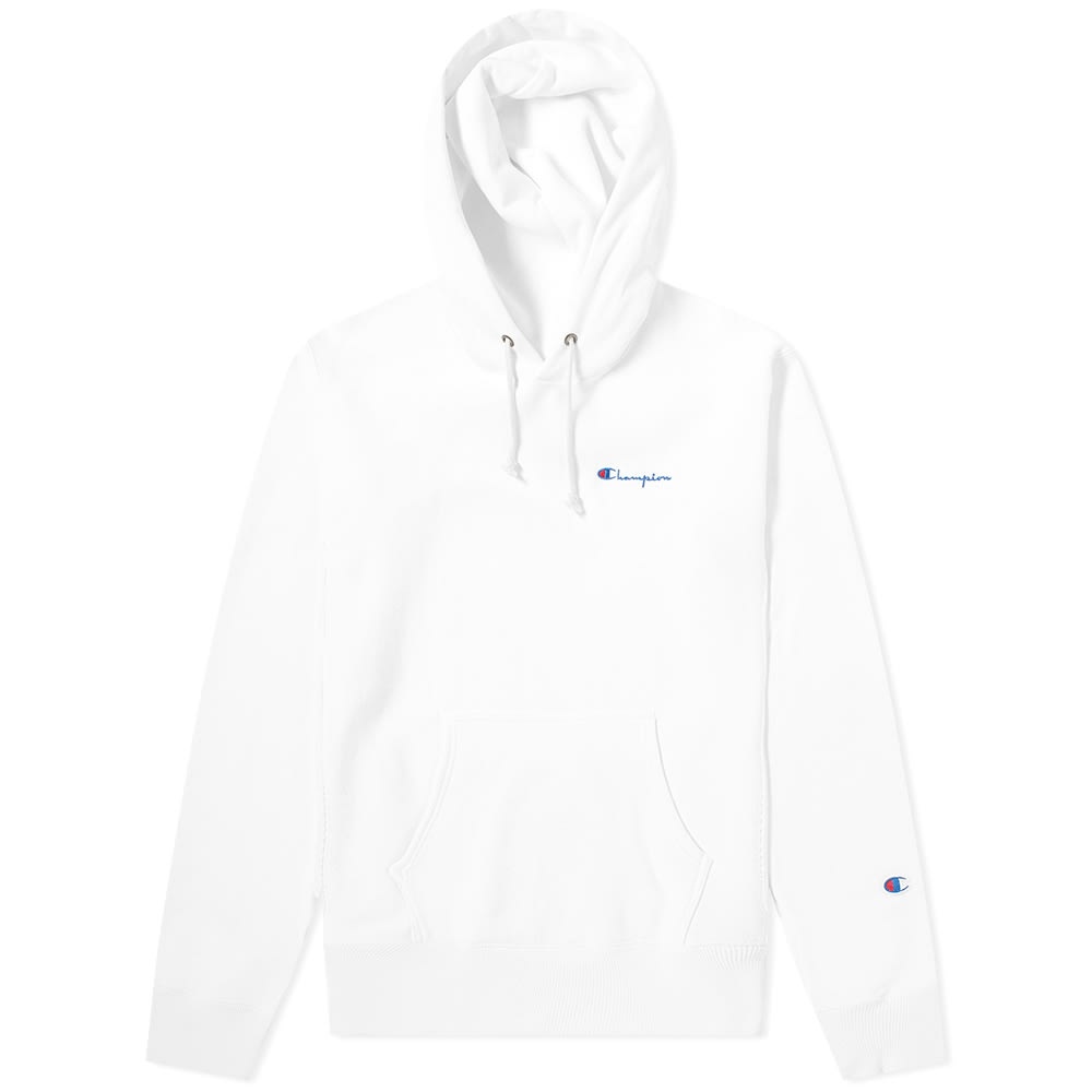 Champion Reverse Weave Small Script Logo Hoody - 1