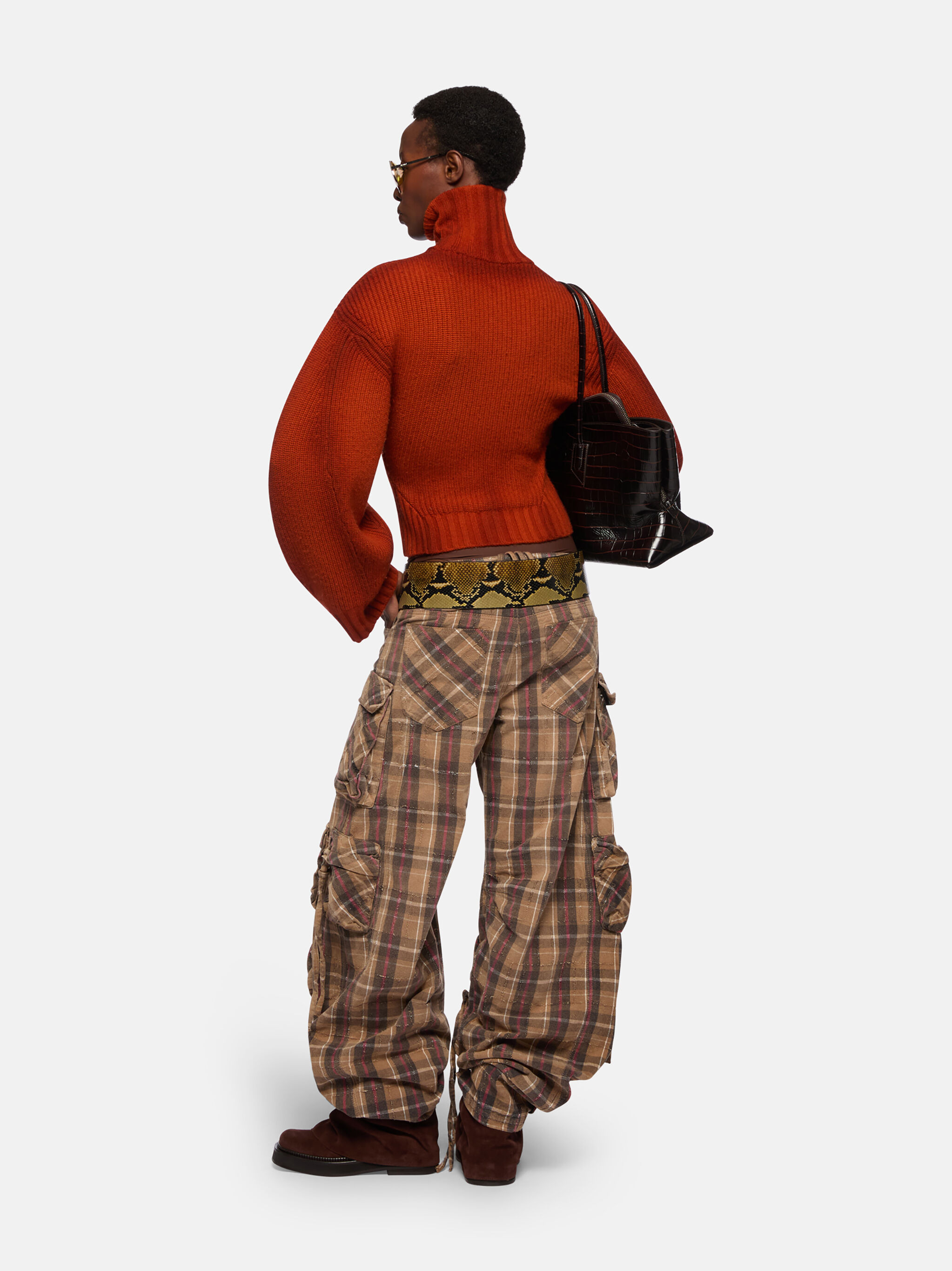 RUST CARDIGAN - 3