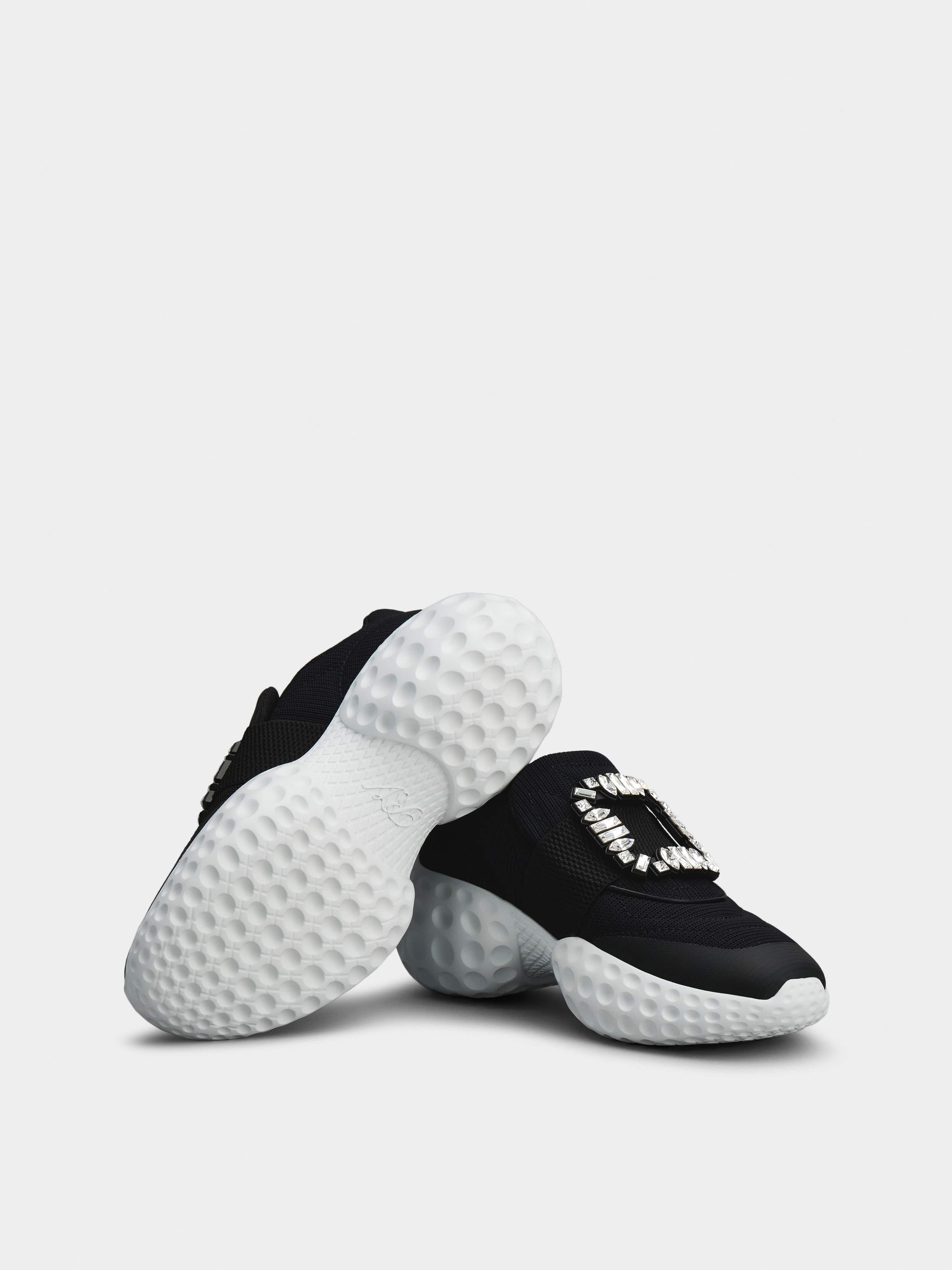Viv' Run Light Strass Buckle Sneakers in Fabrics - 6