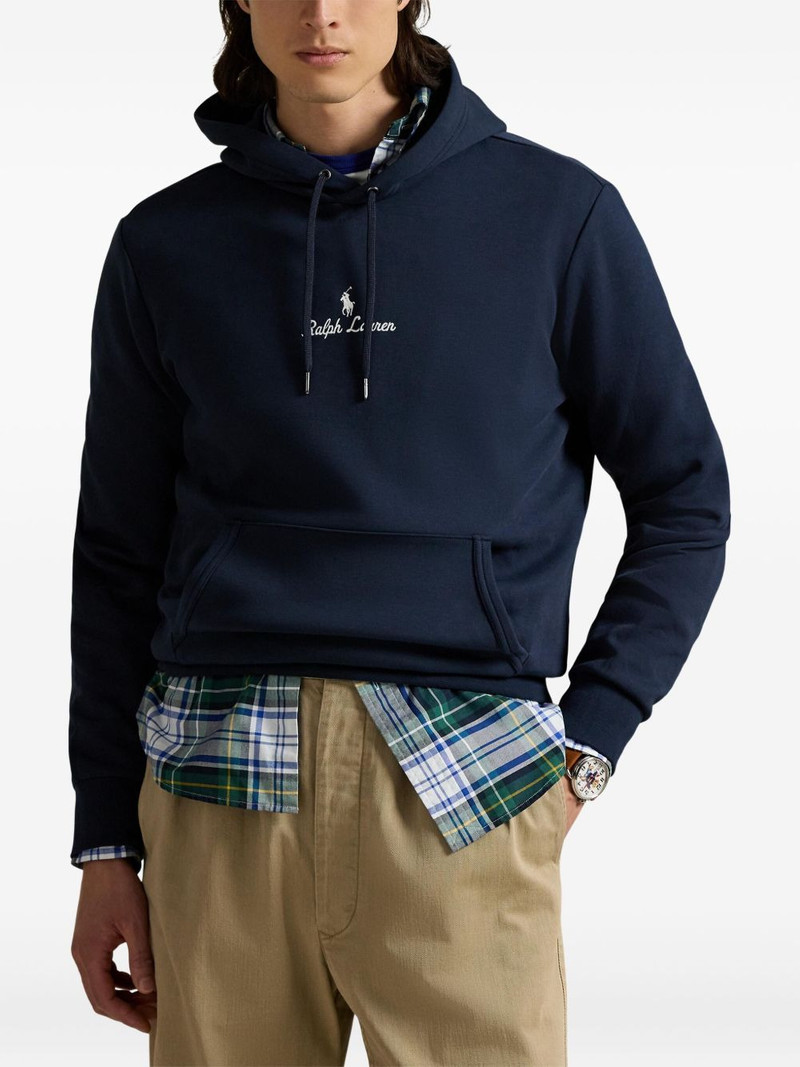 double-knit logo hoodie 3
