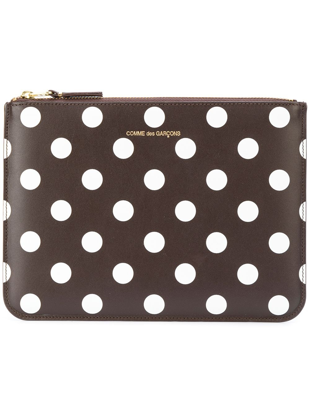 polka dot print pouch wallet - 1