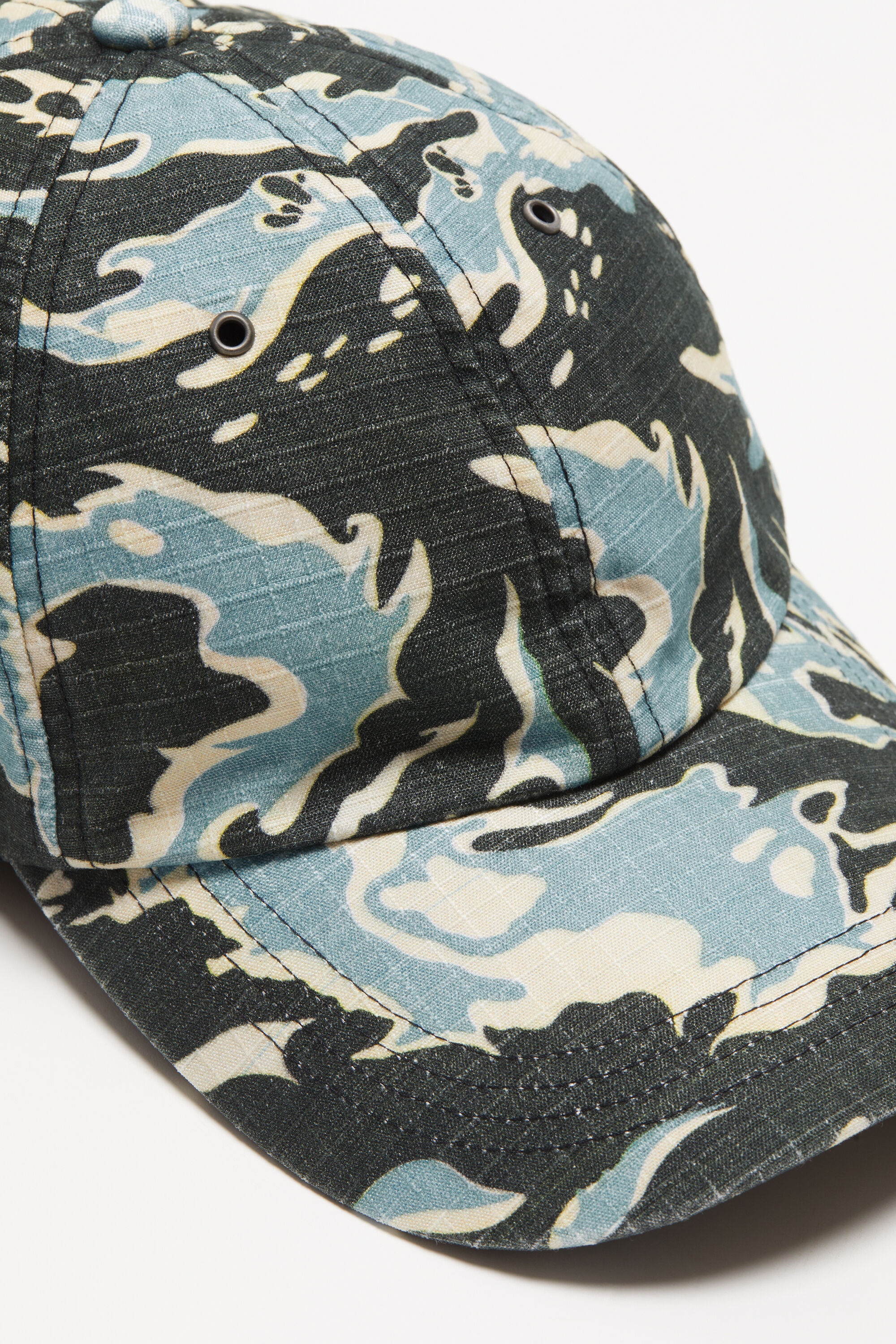 Printed cap - Black/blue - 3