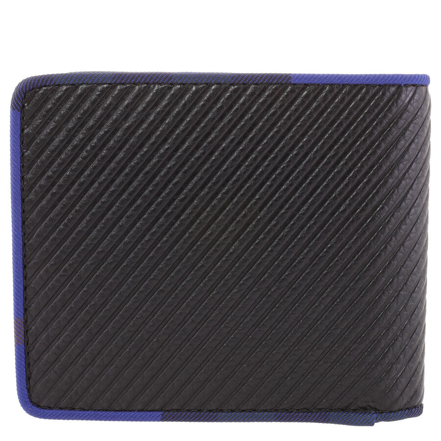 Burberry Black Heritage EKD Bifold Wallet - 3