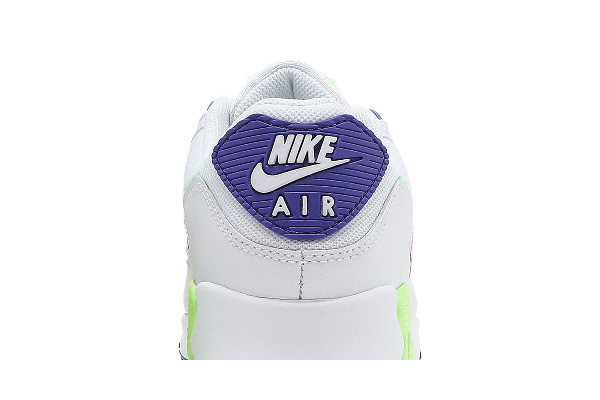 Wmns Air Max 90 'White Indigo Burst Volt' - 7