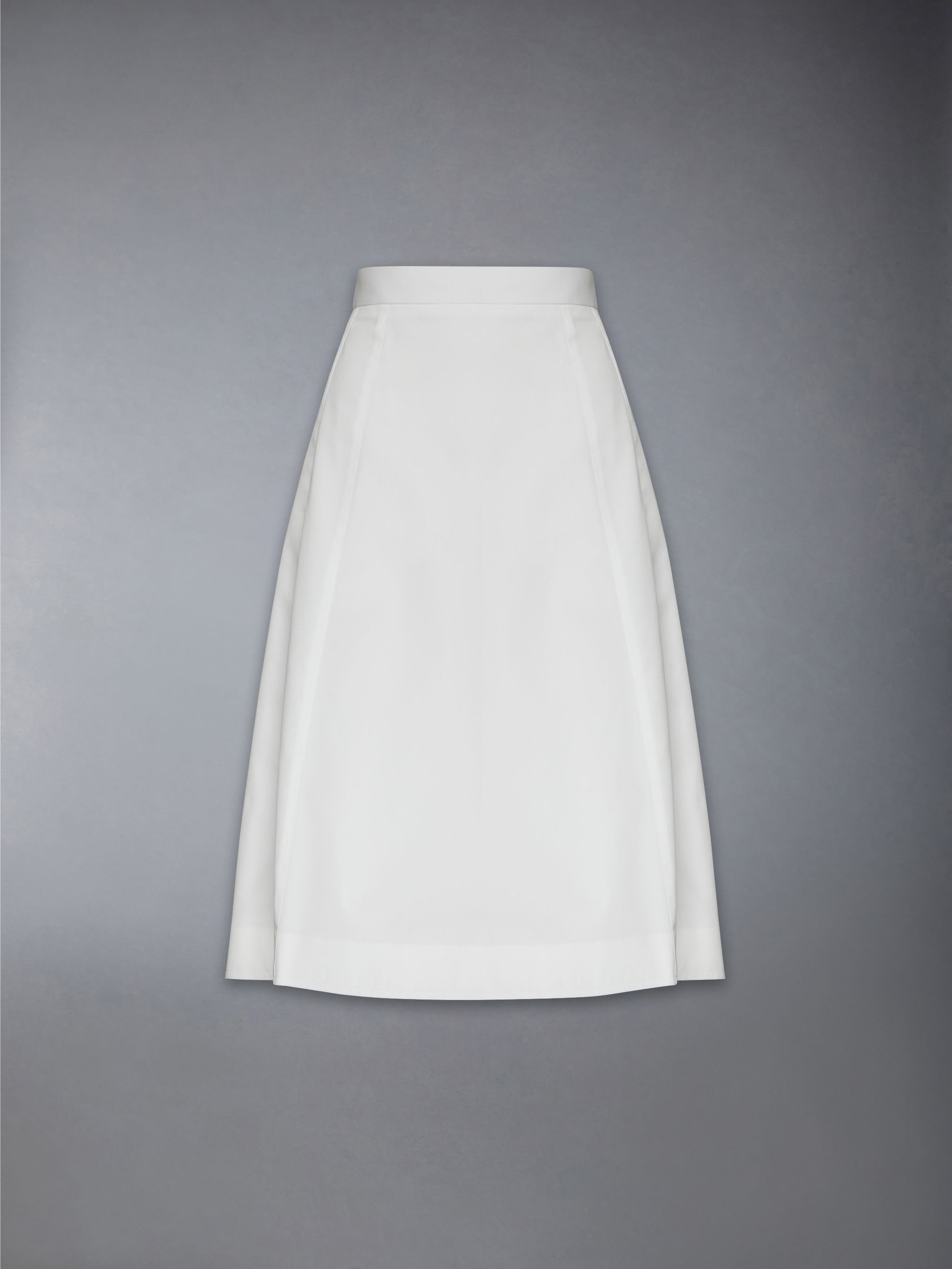Typewriter Cloth A-line Skirt - 6