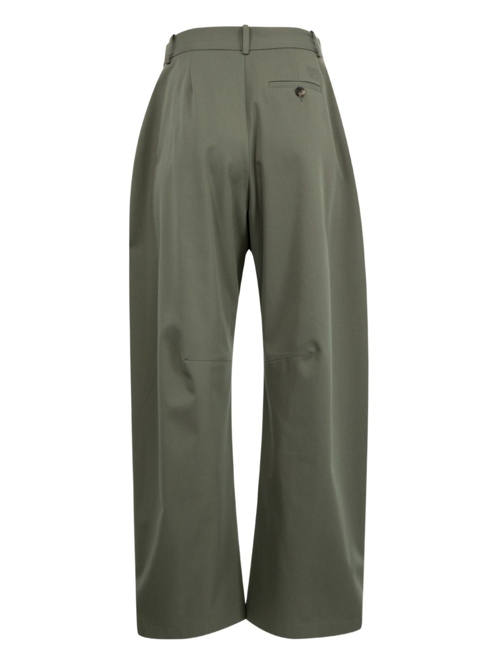 pleated barrel trousers - 2