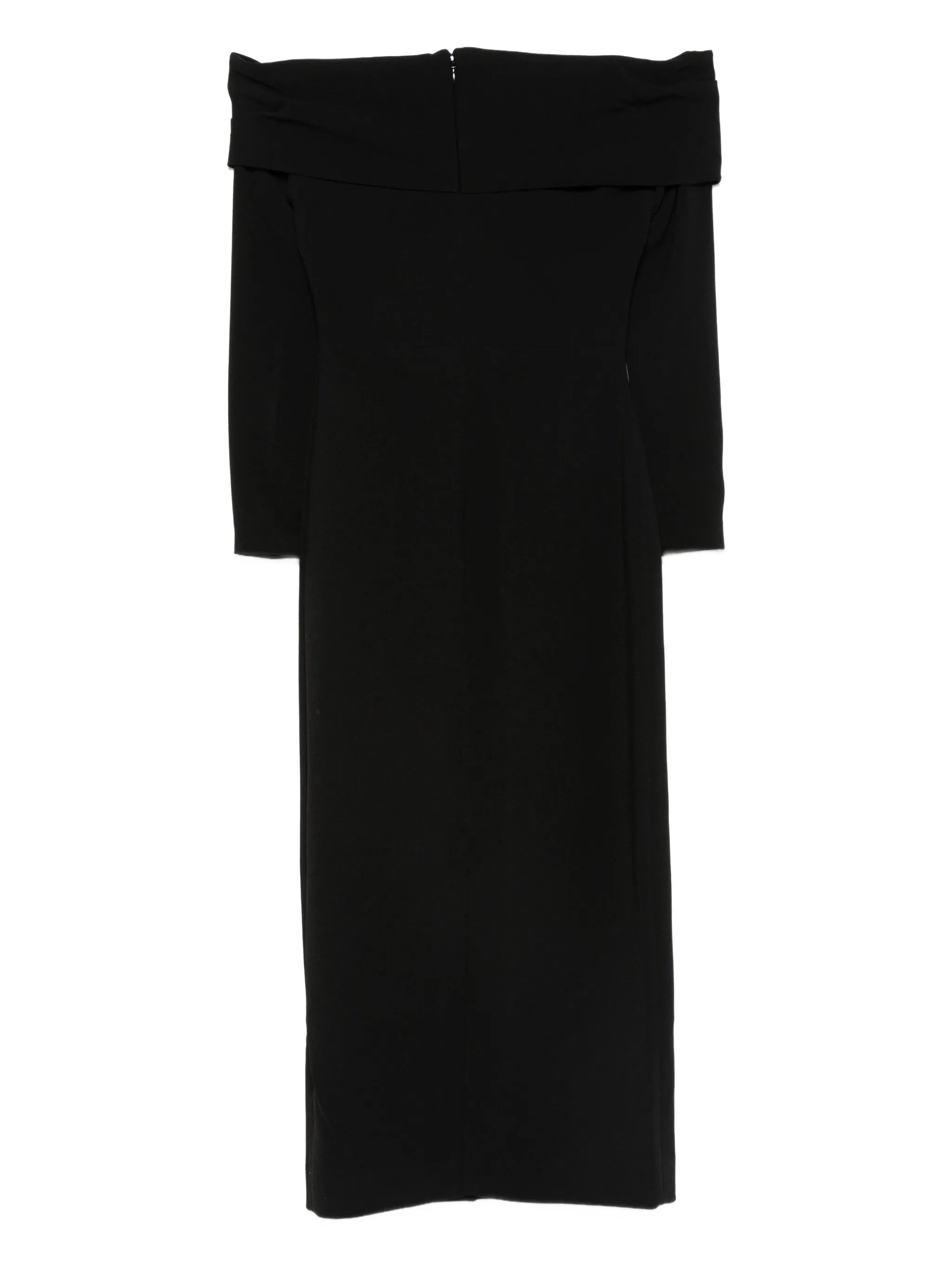 Solace London The Yuni Off-shoulder Midi Dress - 3