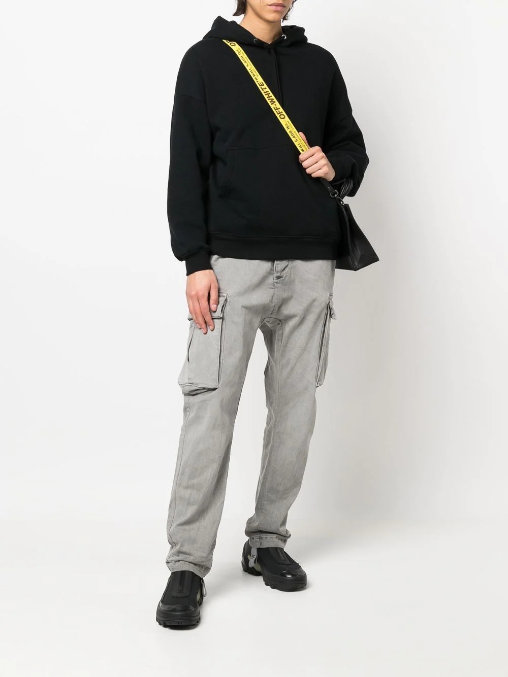 straight-leg cargo trousers - 3