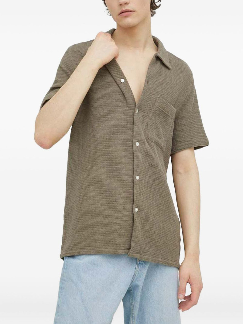 Avan pocket textured shirt 1