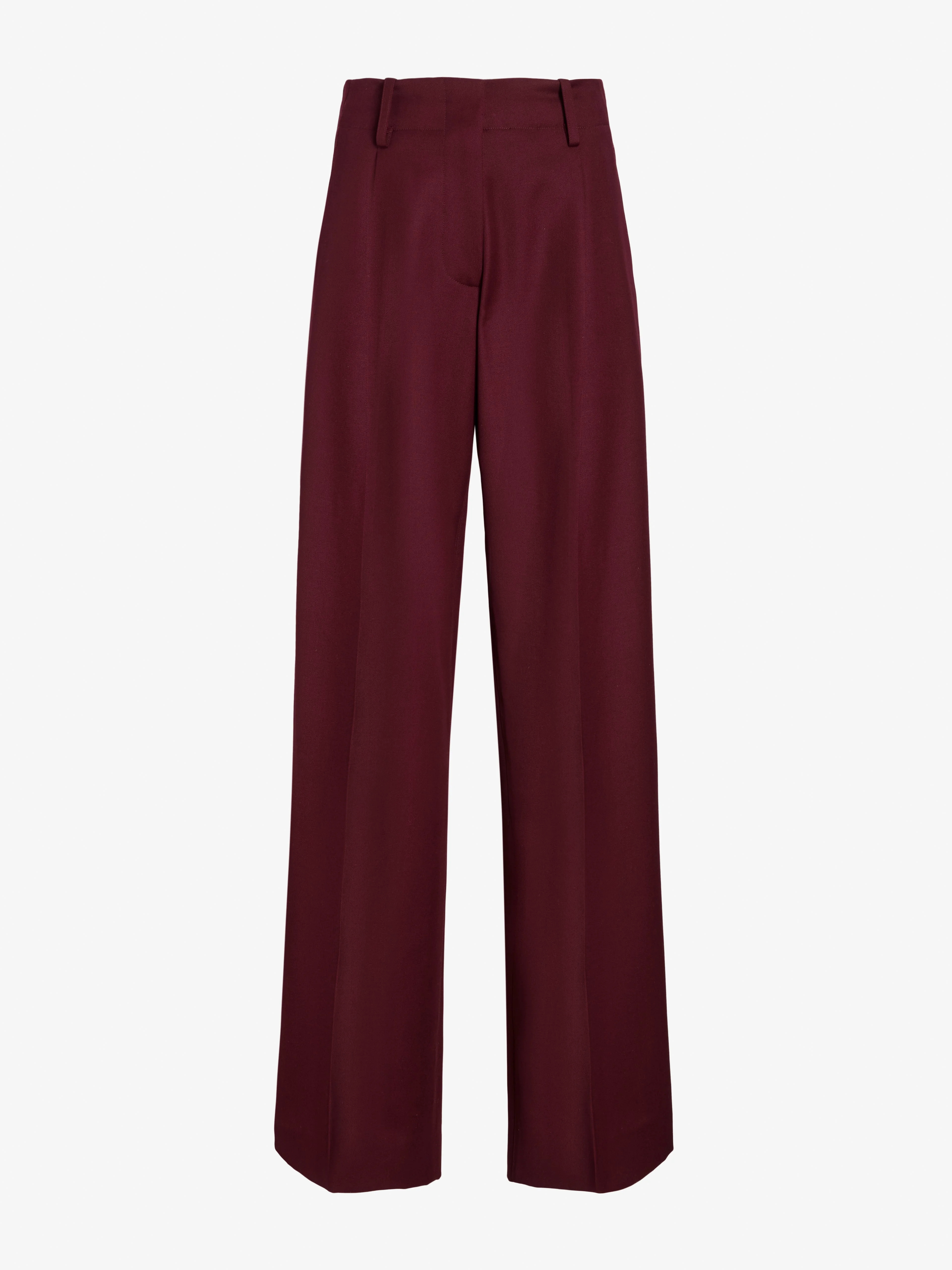 Halima Pant in Wool Gabardine - 1