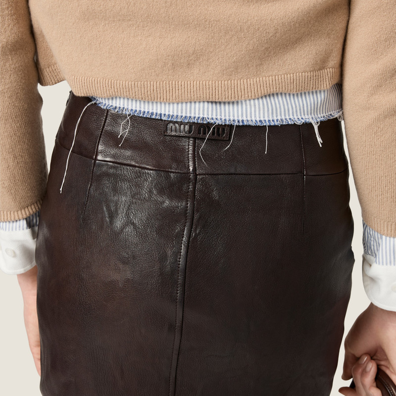Leather skirt 6