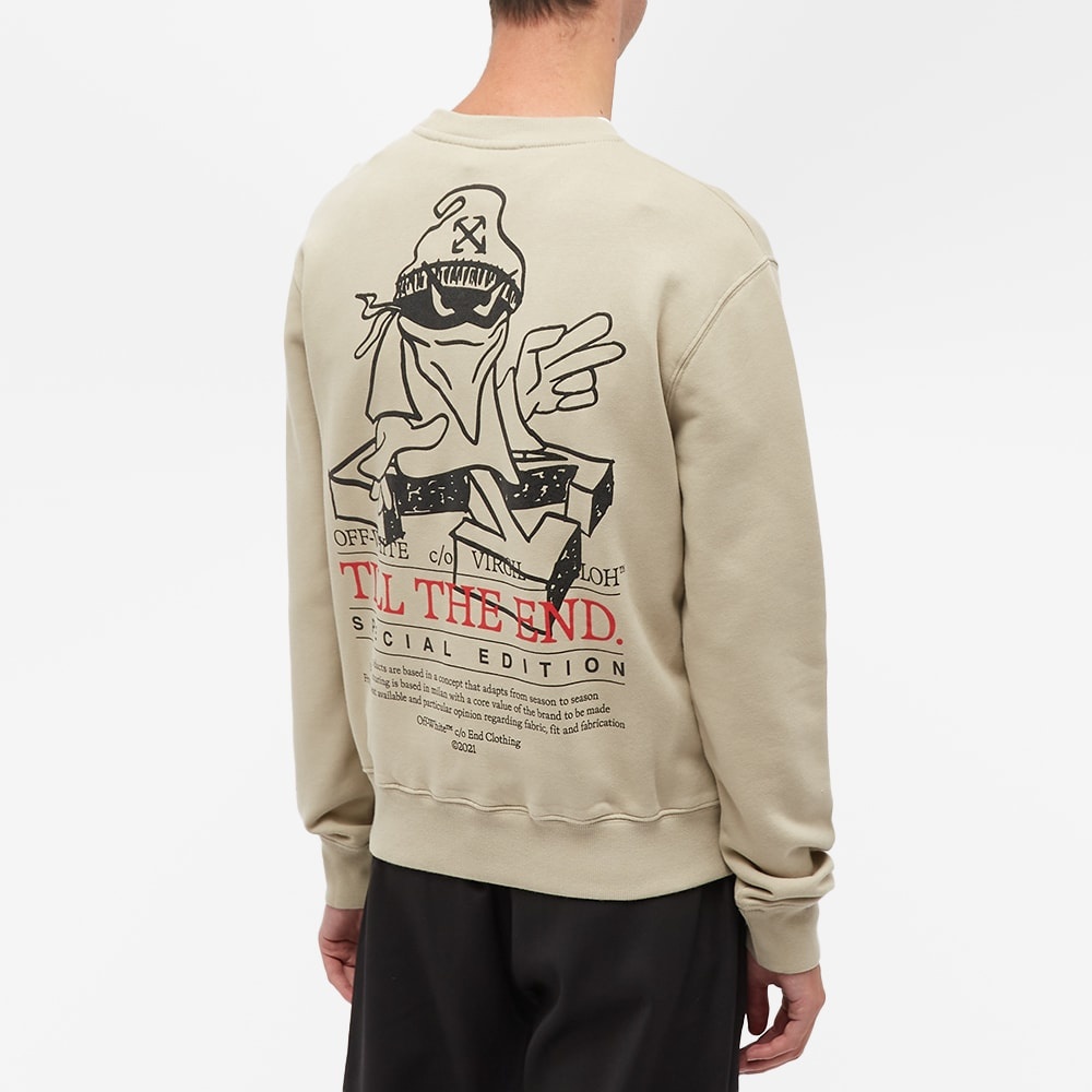 END. x Off-White Big Bandit Crew Sweat - 5