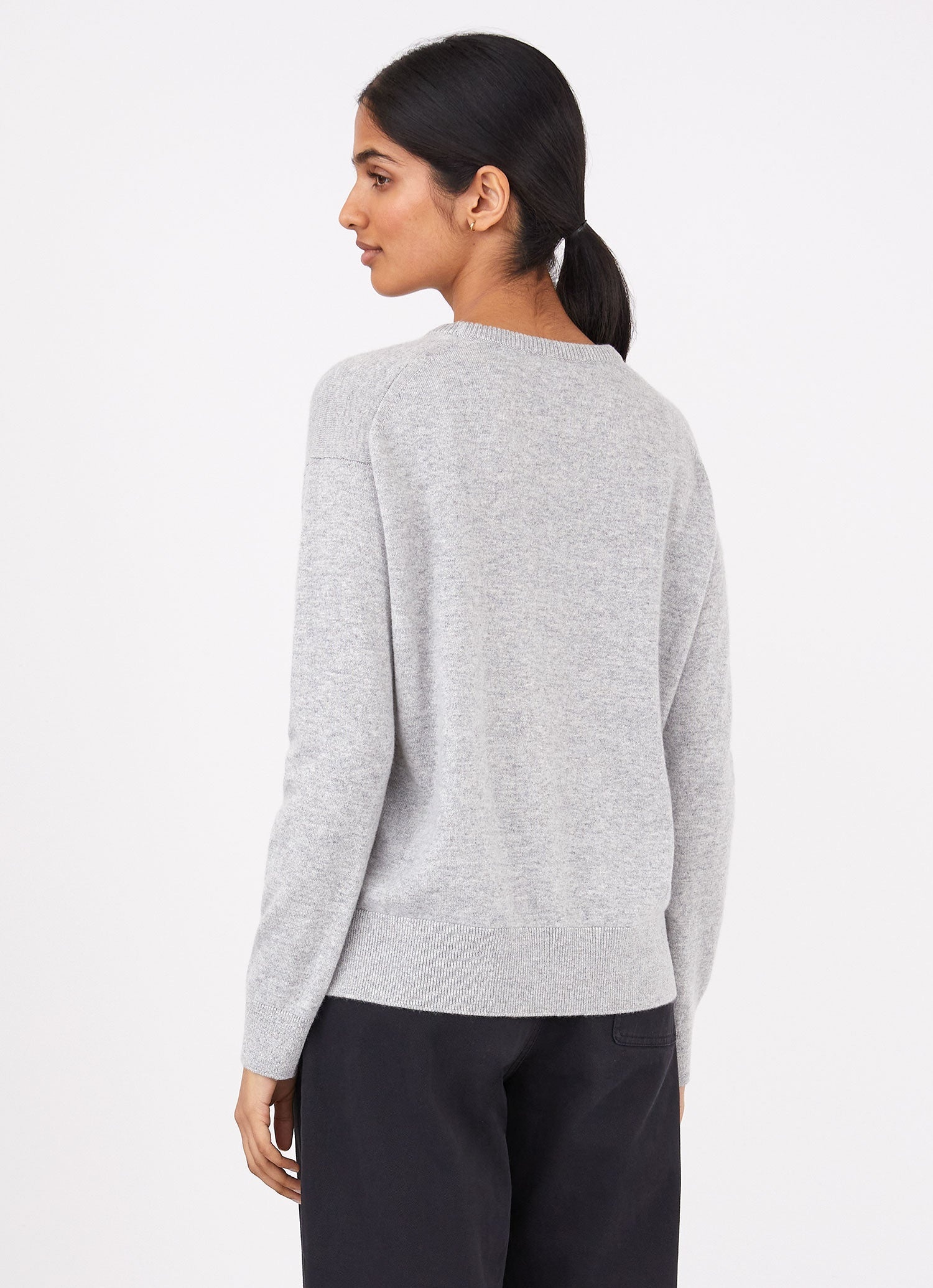 Cashmere Crew Neck Jumper - 4