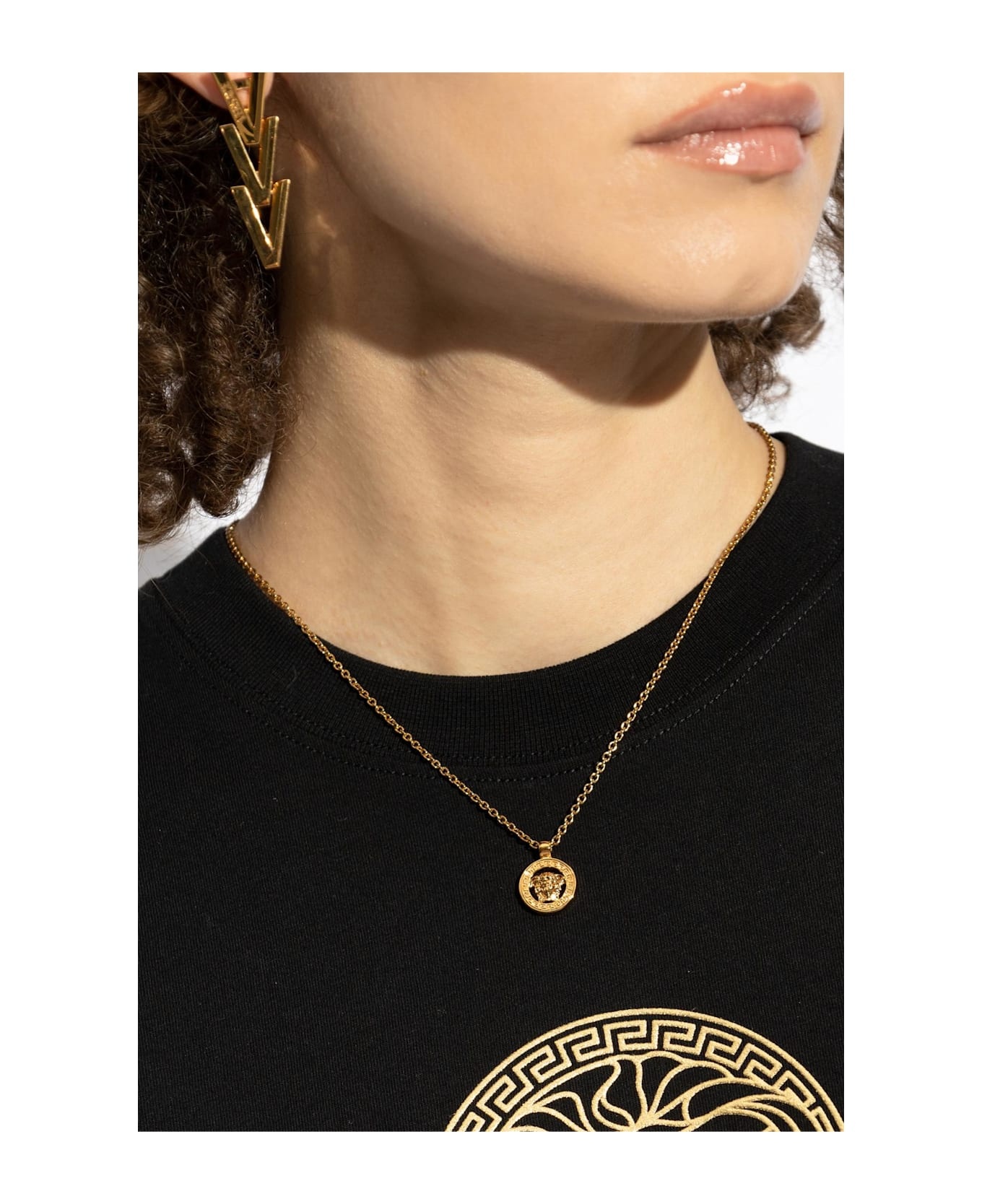 Versace Necklace With Charms - 3