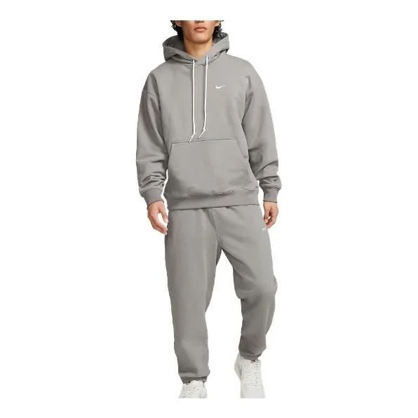 Nike Solo Swoosh Ft Pants 'Grey' DX0816-029 - 1