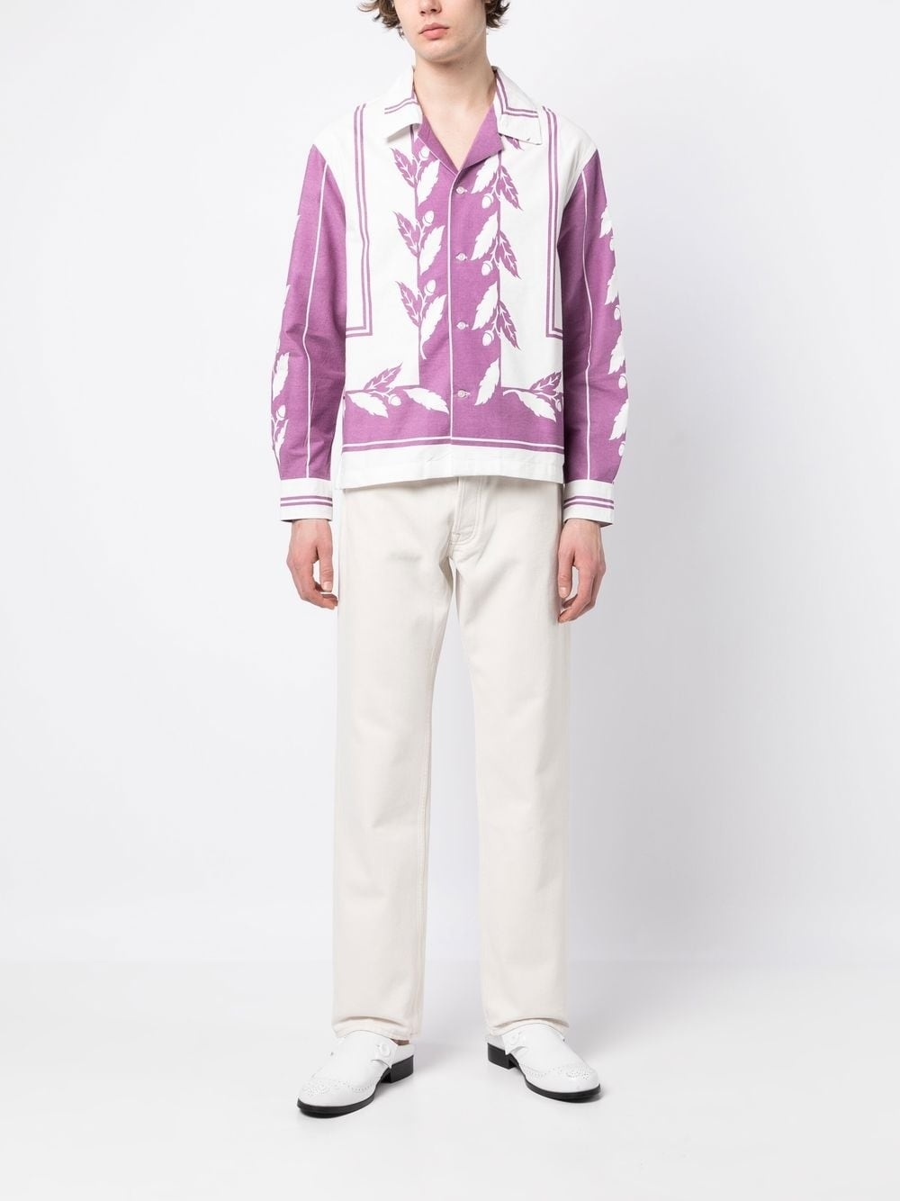graphic-print shirt - 2