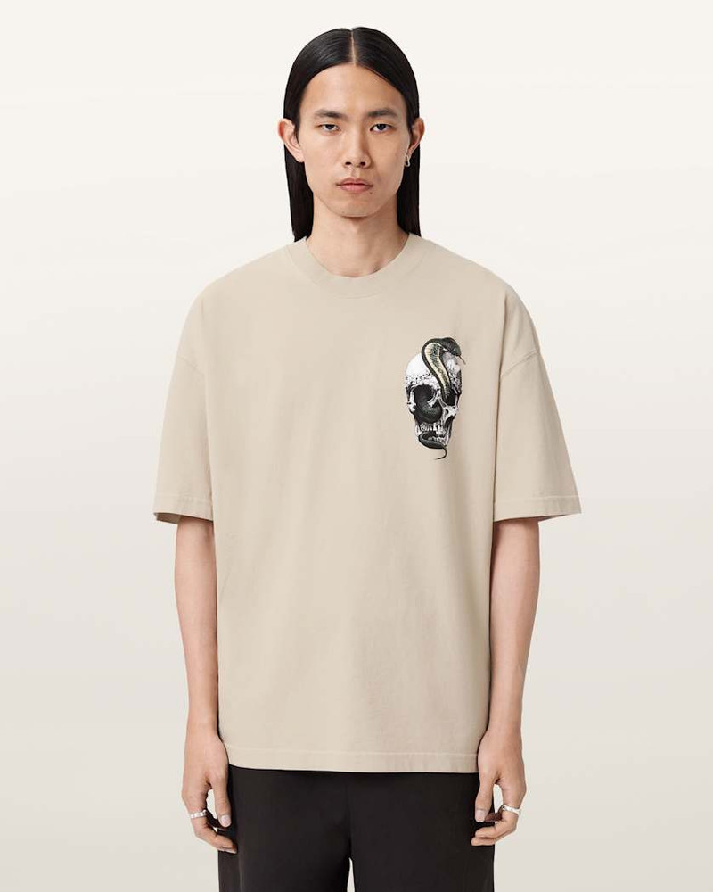 SNAKEHEAD OVERSIZED GRAPHIC T-SHIRT 3