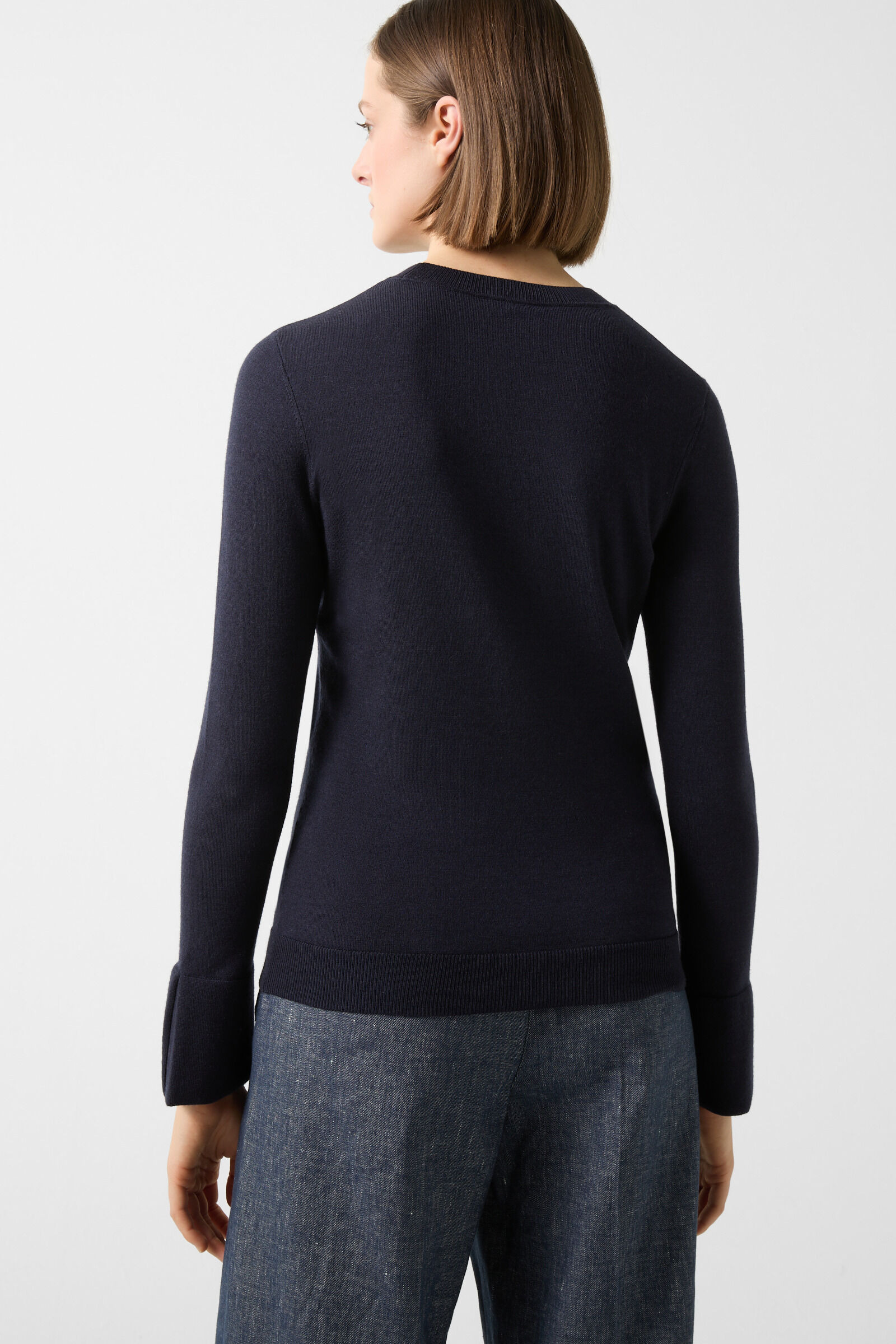 Ivana sweater in Navy blue - 3