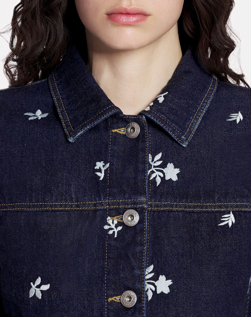 EMBROIDERED CROPPED JACKET 5