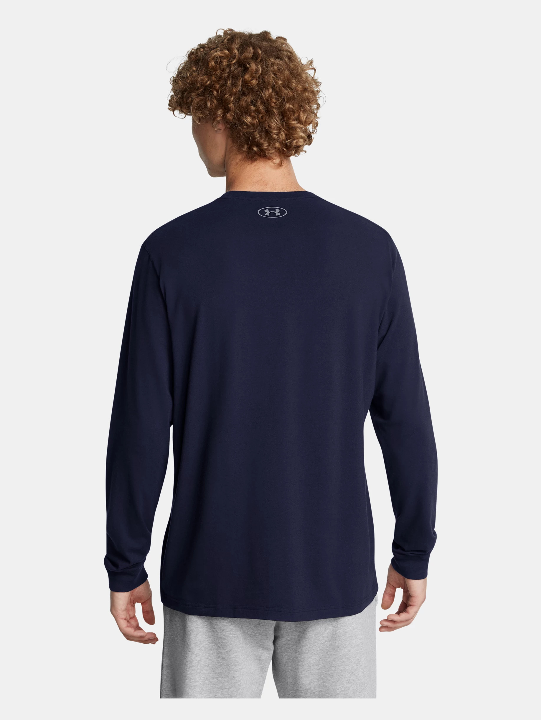 Men's UA Icon Charged Cotton® Long Sleeve - 4