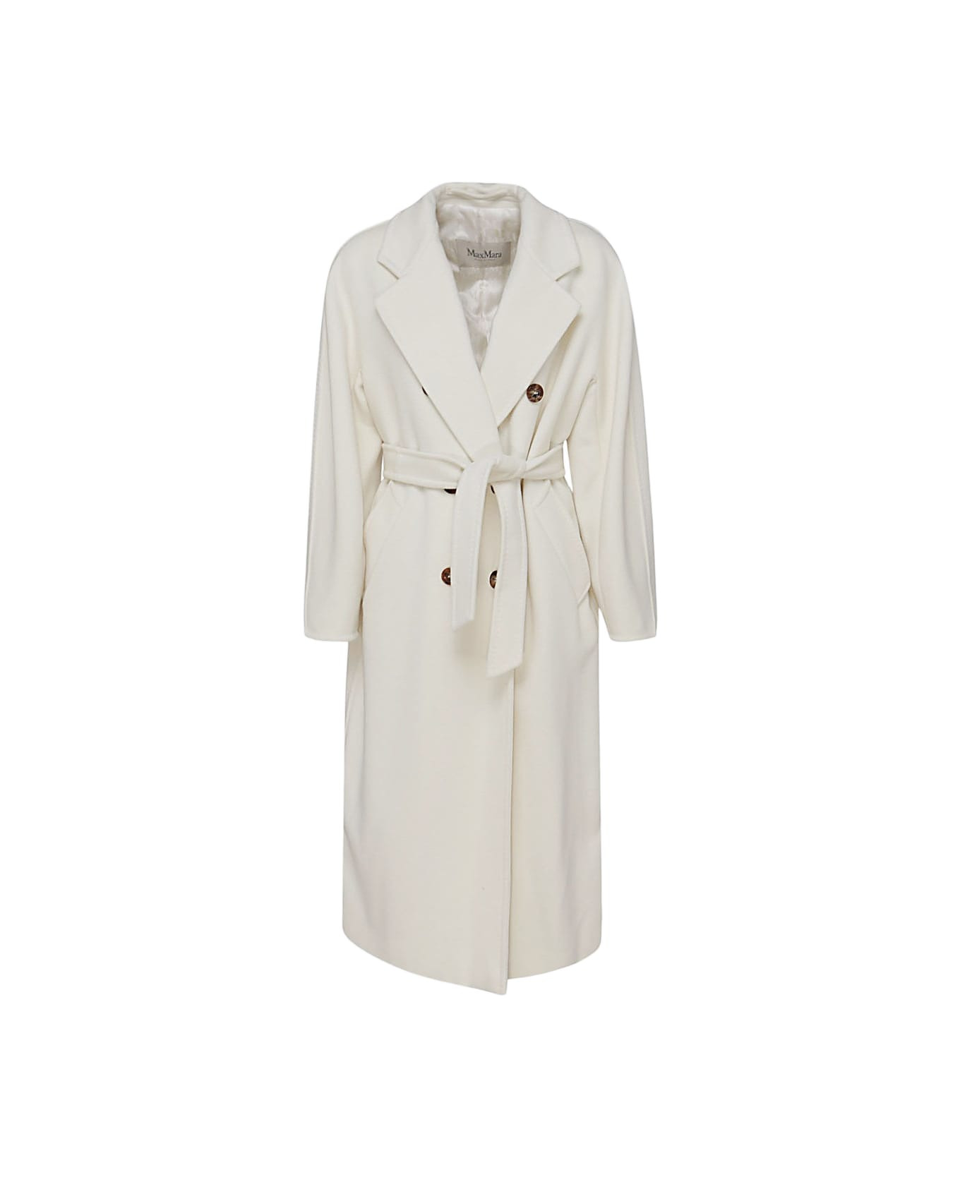 White Wool Madame Coat - 1