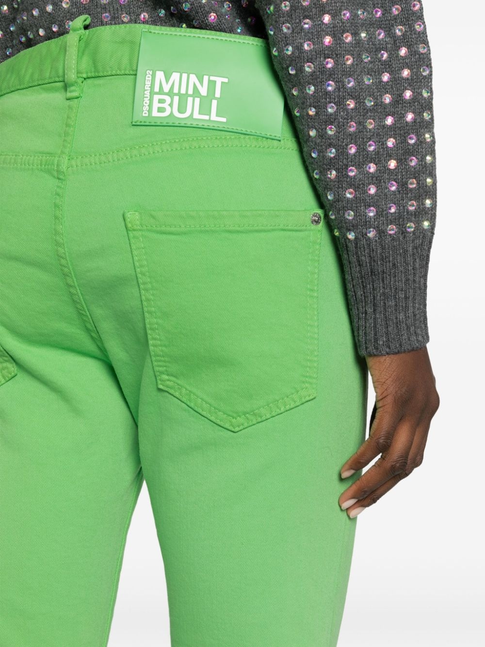 Bull tapered cropped jeans - 5