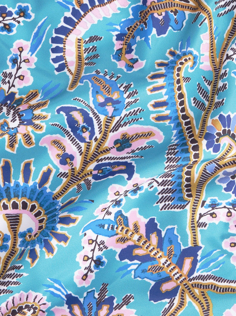 SWIMSUIT WITH FOLIAGE PRINT 6