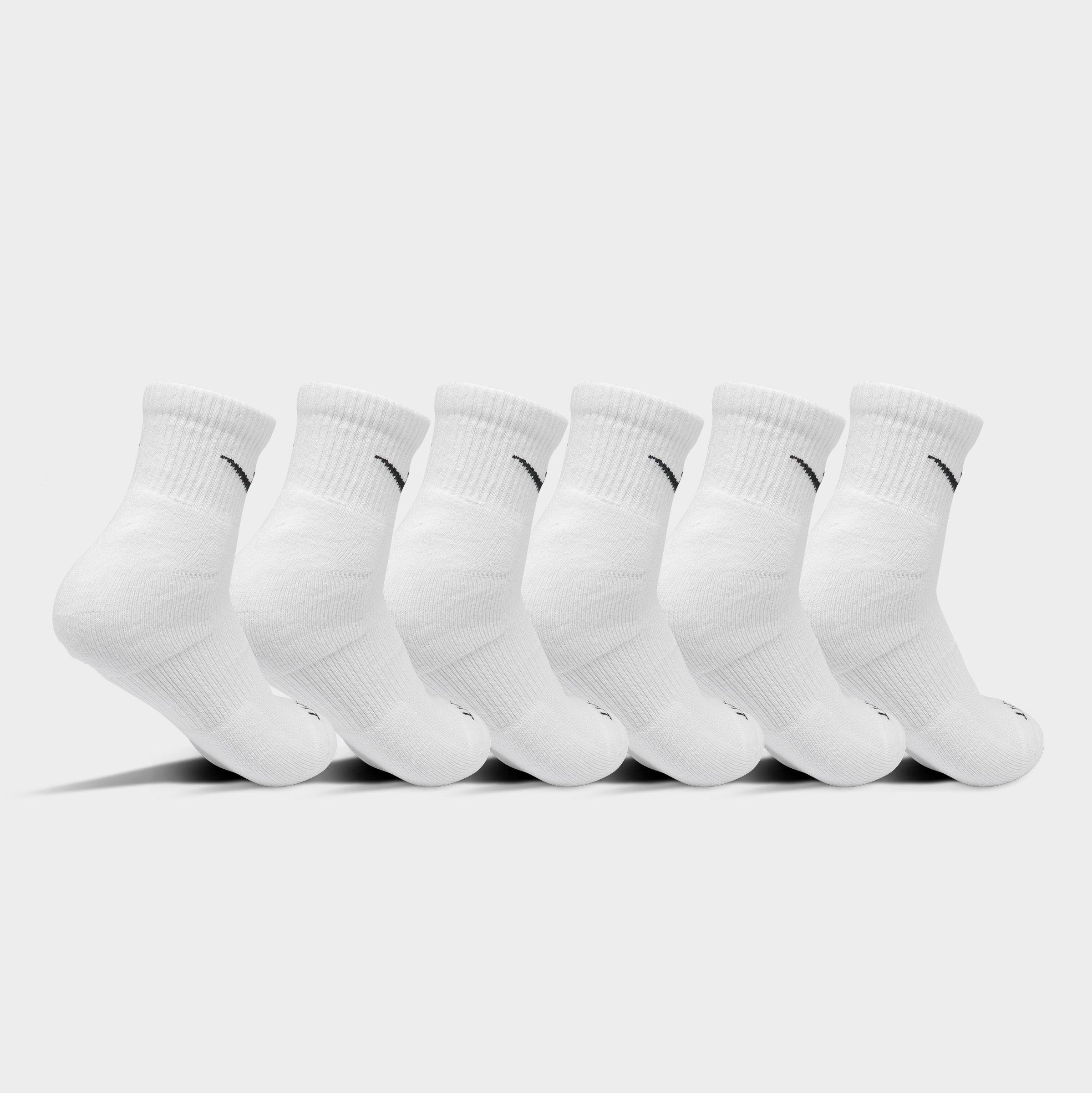 NIKE EVERYDAY PLUS CUSHIONED 6-PACK QUARTER TRAINING SOCKS - 2