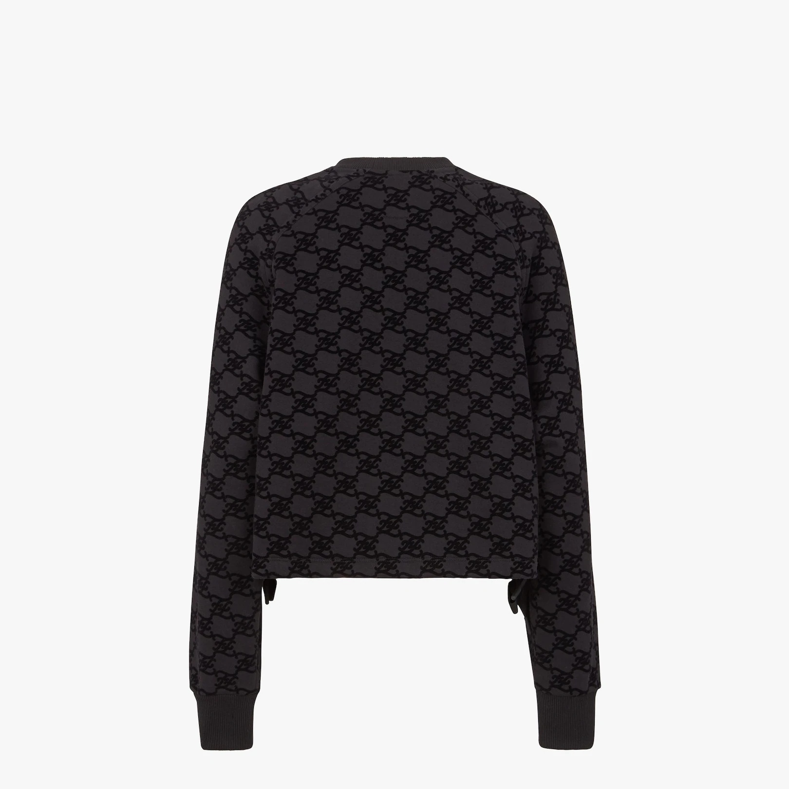 Black jersey sweatshirt - 2