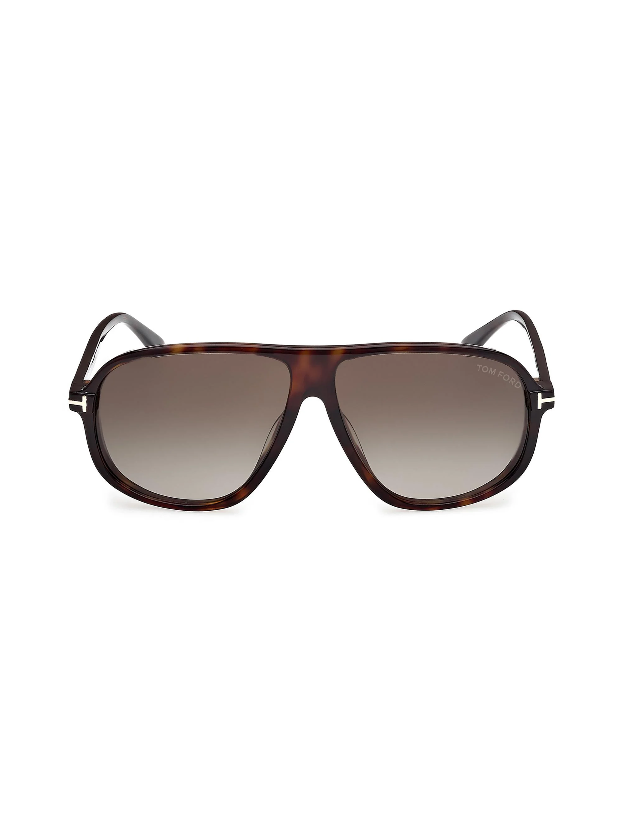 Men's Guillaume 61MM Aviator Sunglasses - Dark Havana Green - 1