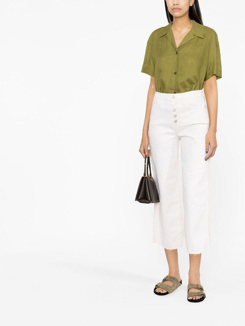 FRAME cropped wide-leg jeans outlook