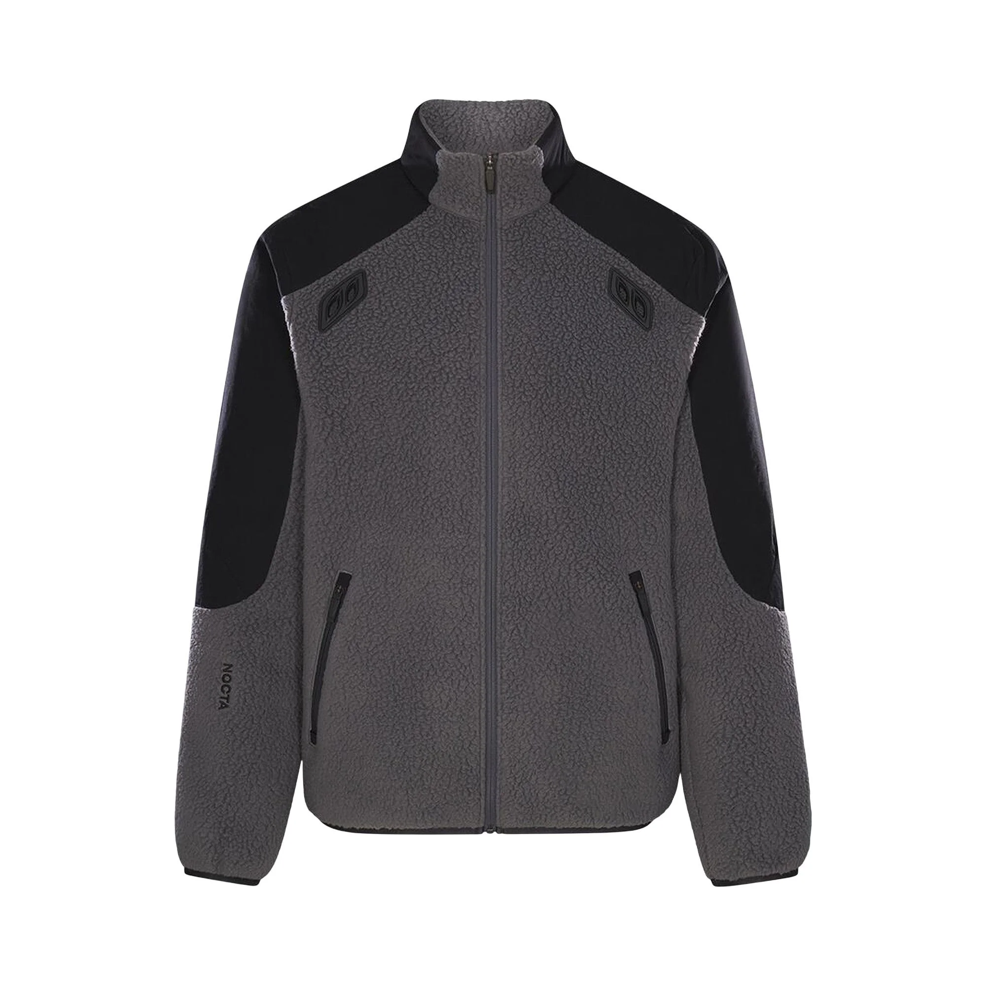 Nike x NOCTA Tahr Sherpa Zip-Up Jacket 'Iron Gray' - 1