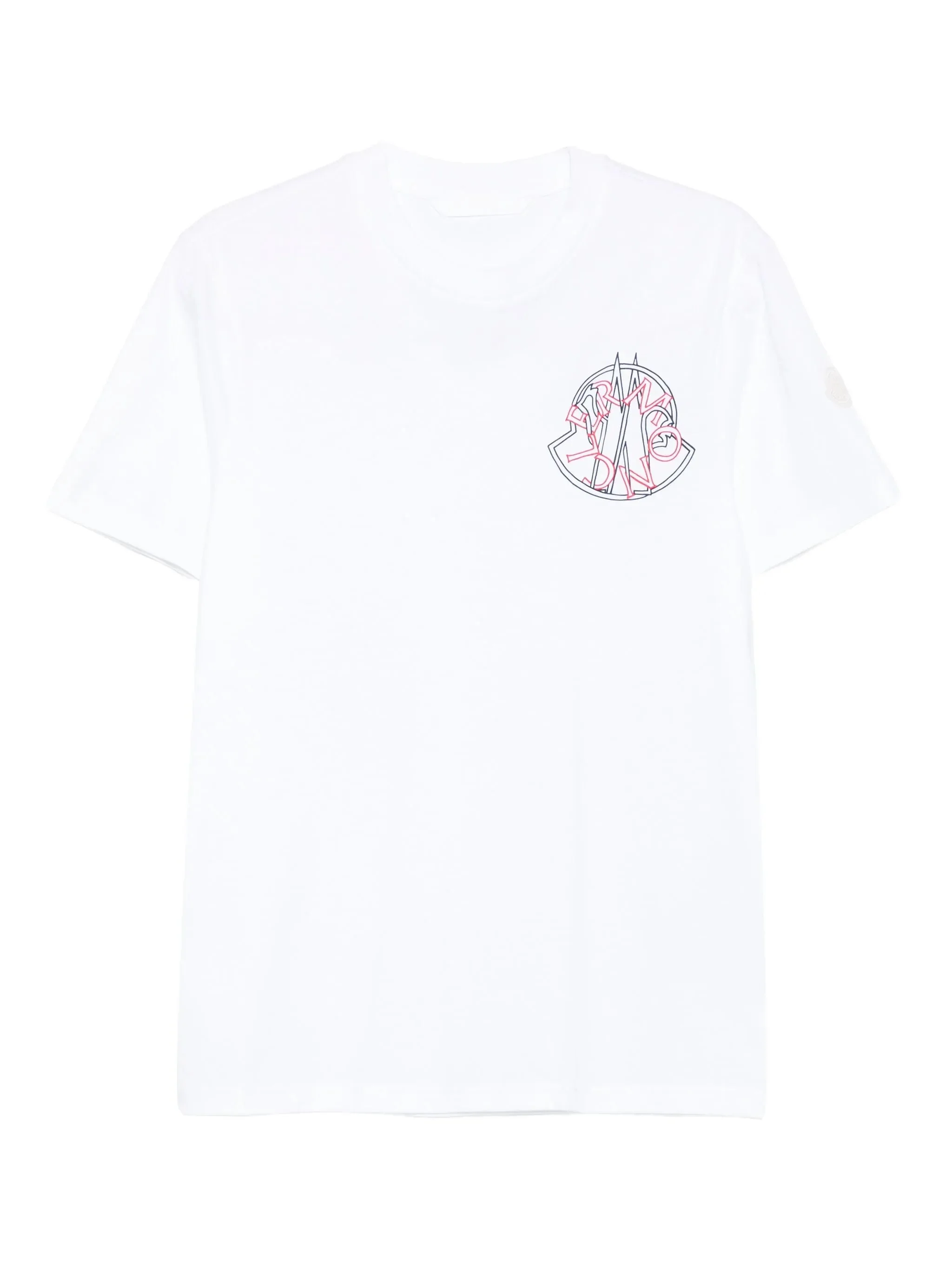 logo-print T-shirt - 1