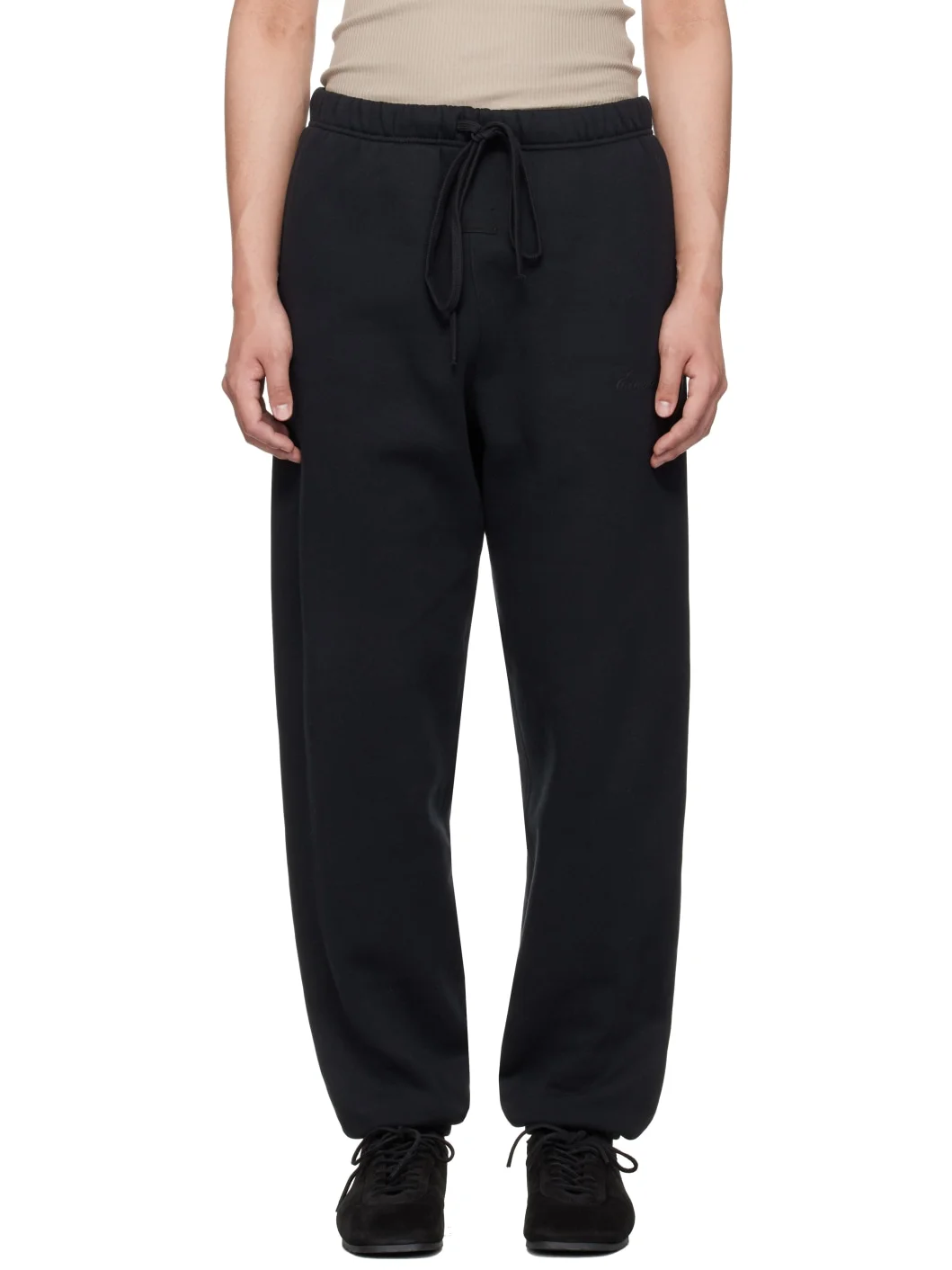 Black Classic Sweatpants - 1