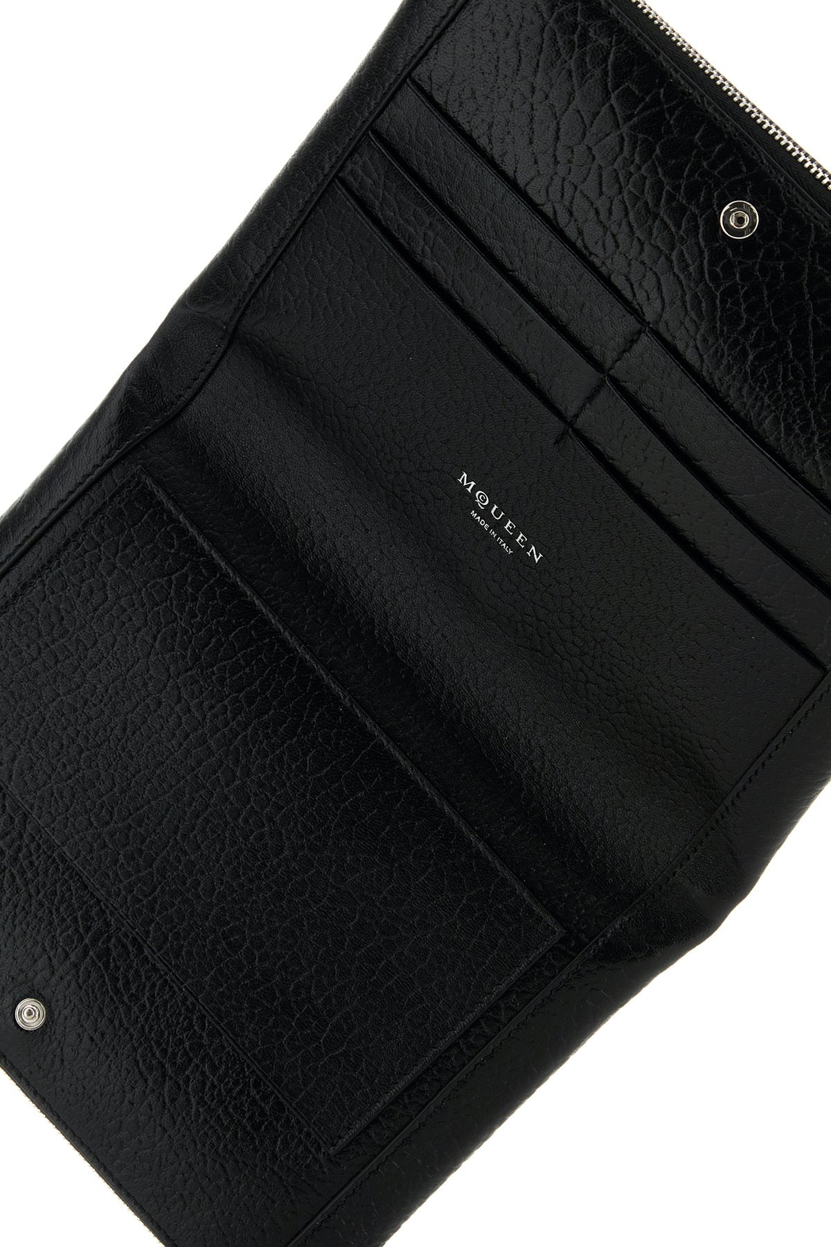 Black leather pouch - 4