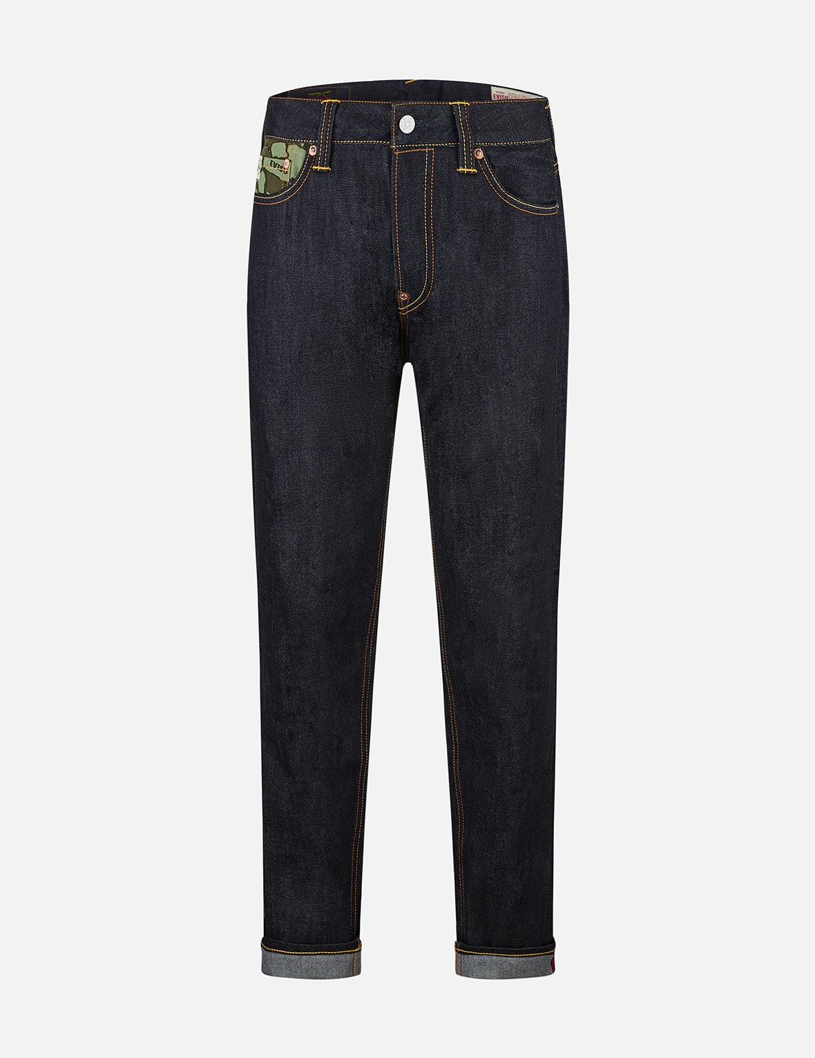 Ishigaki Camouflage Inserted Daicock Slim Fit Jeans #2010 no.1 - 2
