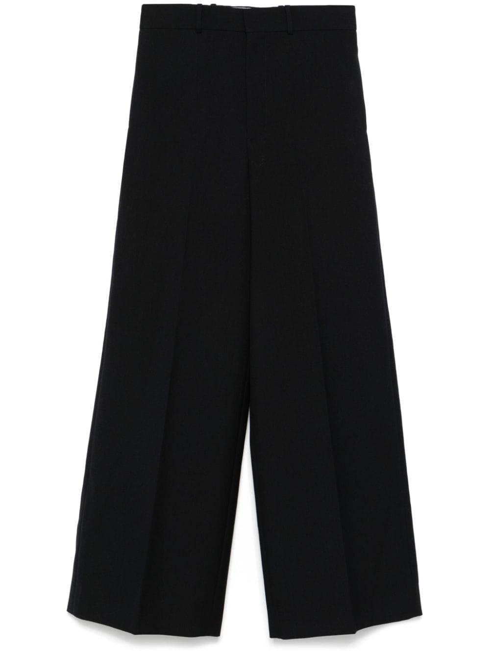 wool palazzo pants - 1