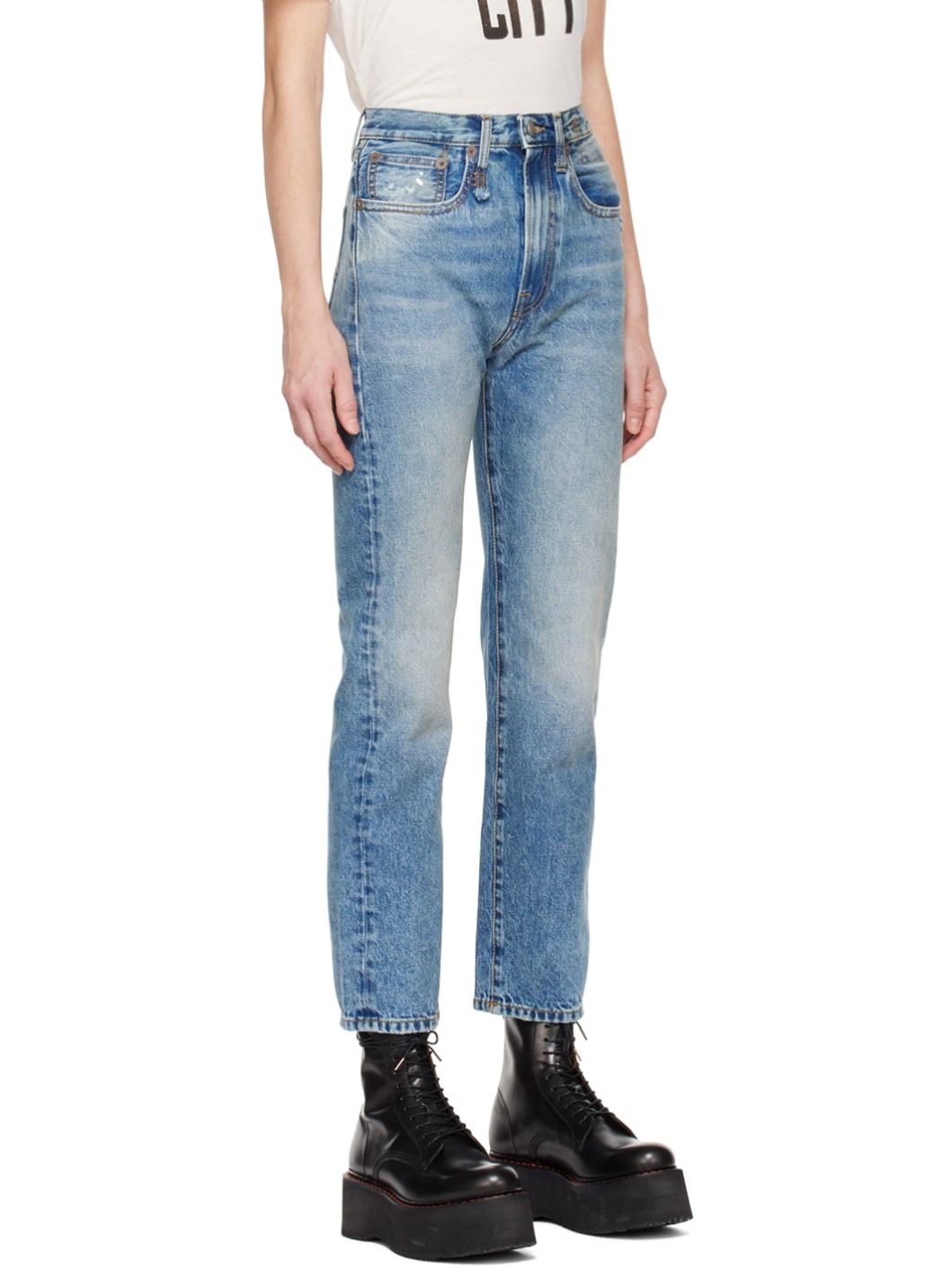 Blue Courtney Slim Jeans - 2