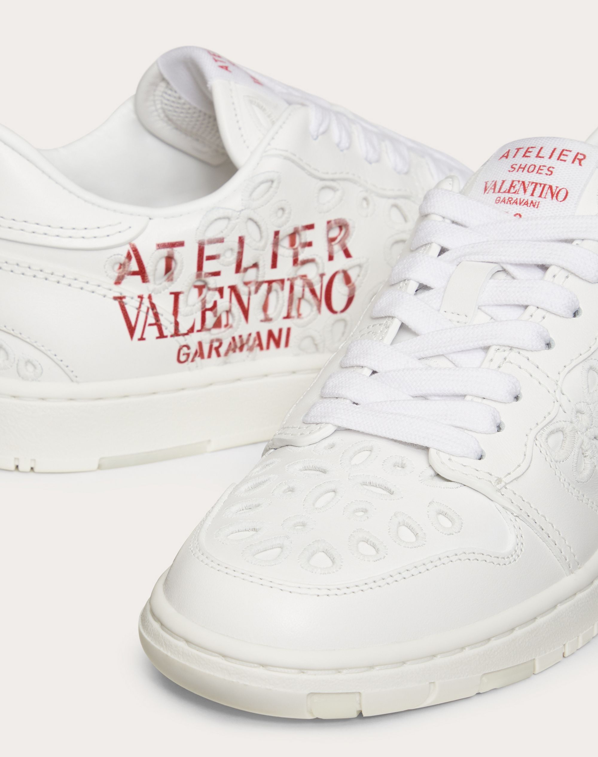 VALENTINO GARAVANI ATELIER SHOES 08 SAN GALLO EDITION LOW-TOP SNEAKER IN CALFSKIN - 5