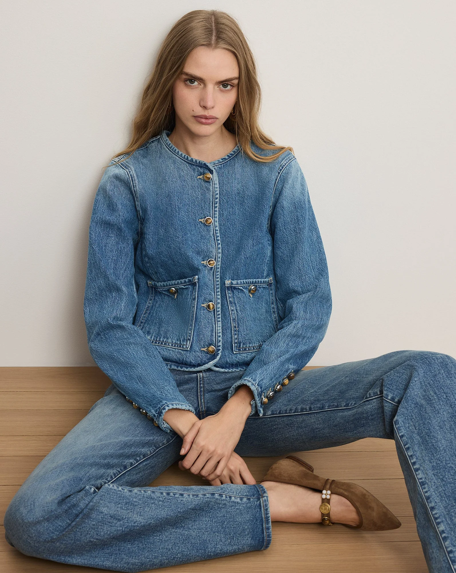 ANDREA DENIM JACKET - 1