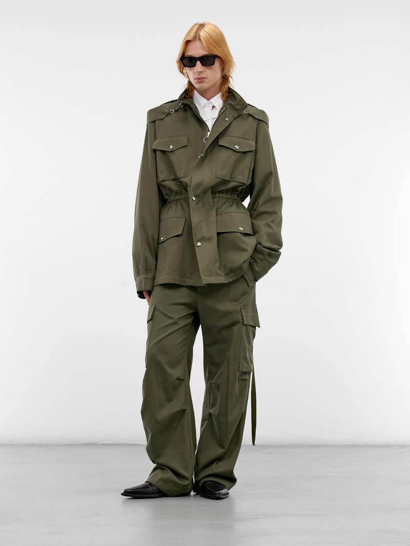 SETCHU White Cotton Vent Cuffs Shirt outlook