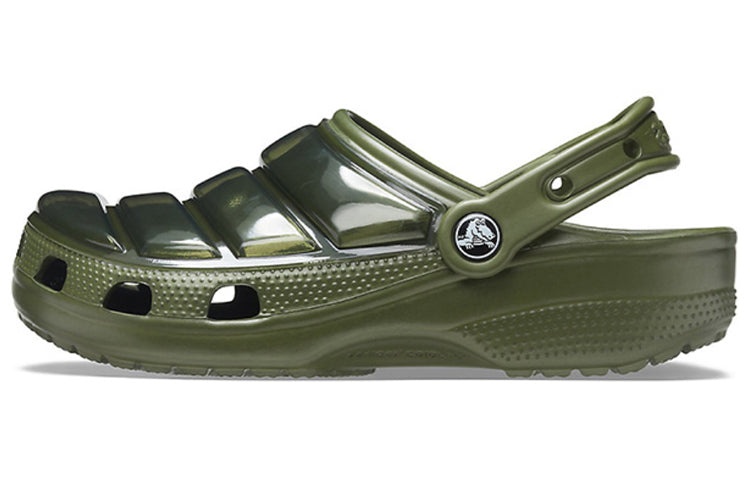 Crocs Classic Clog Crocs Army Green Sandals 206624-309 - 2