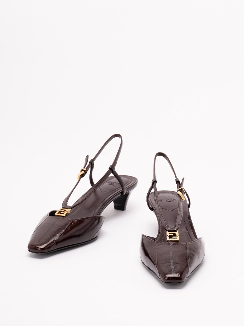`Fendi FFold` Slingbacks - 2