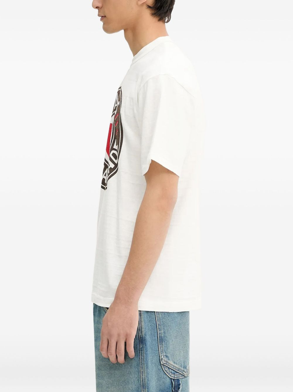 logo-print T-shirt - 3